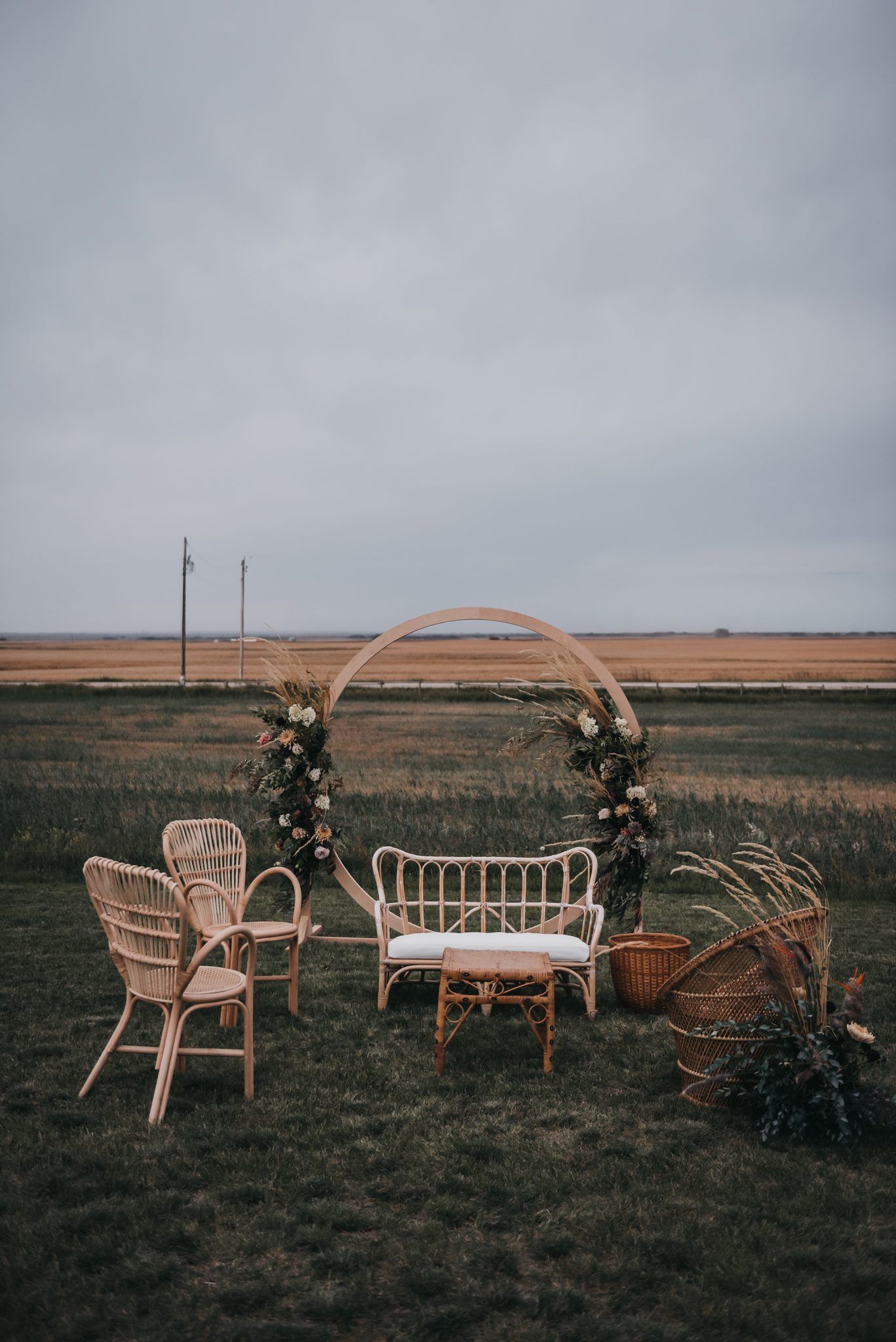 Real Wedding - Countryside Nuptials & Moroccan Styled Reception - featured on Junebug and Bronte Bride, moroccan decor and styling, outdoor fall wedding