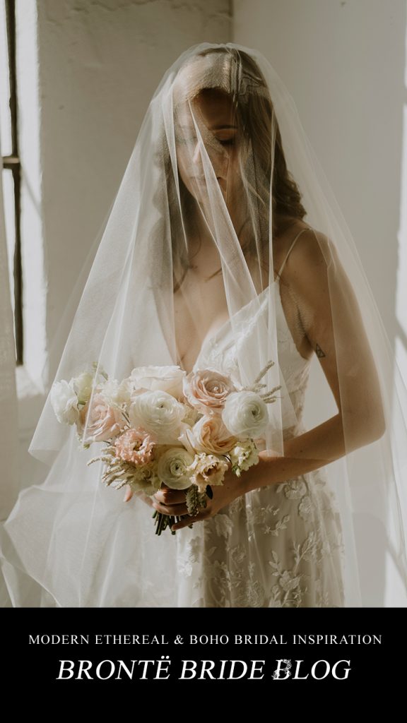Bringing Back the Flower Crown: Organic & Ethereal meets industrial boho // Bridal Inspiration Shoot - on Bronte Bride