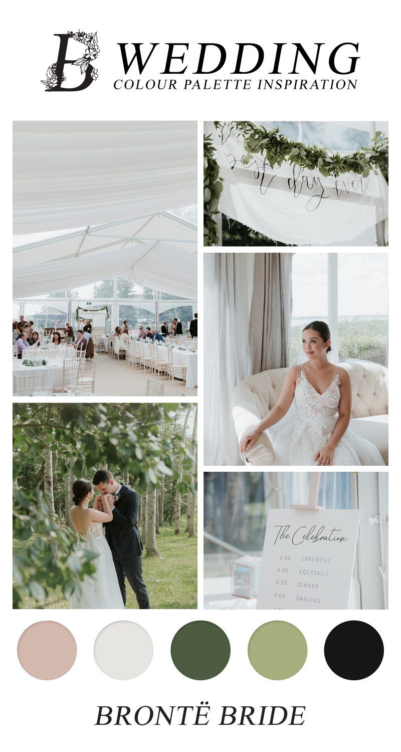 Bridesmaids in White and Florals in Orange at This Wedding at Hilltop ...