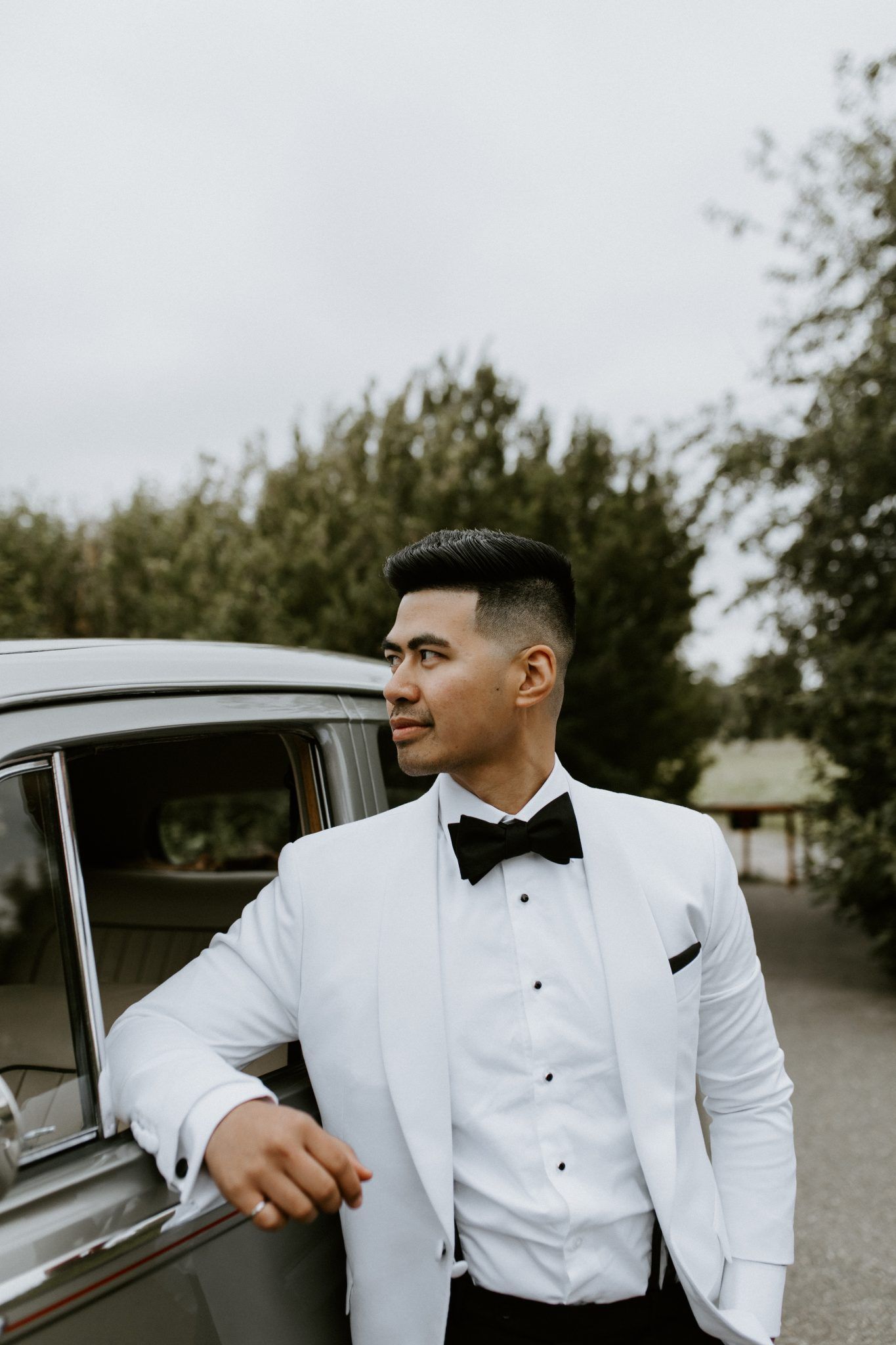 Looking Dapper: 10 Looks for the Modern Groom - on the Bronte Bride Blog, groom style, Calgary Wedding Inspiration Blog, white suit