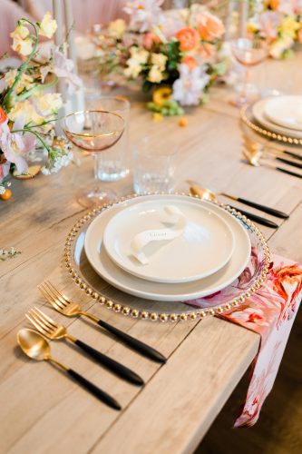 True to Hue Photography Workshops Calgary - Peach - Local Alberta Workshops curated by Bronte Bride - styled shoot, calgary wedding inspiration, table design, tablescaping, wedding table decor