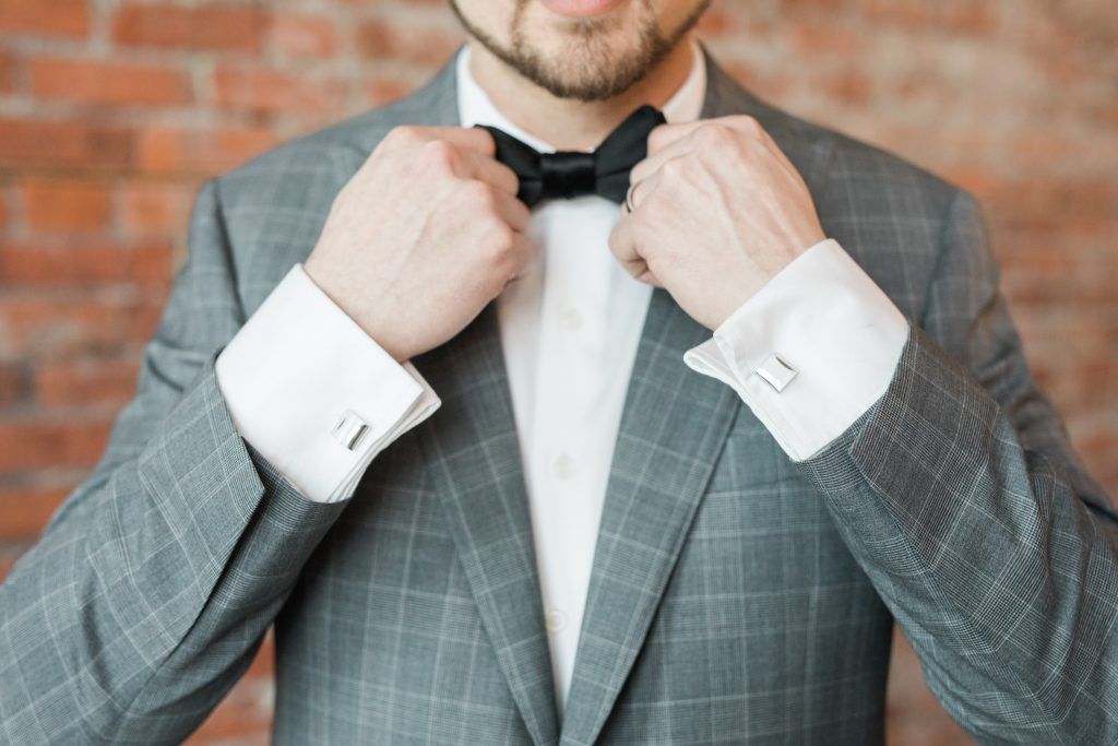 Looking Dapper: 10 Looks for the Modern Groom - on the Bronte Bride Blog, groom style, Calgary Wedding Inspiration Blog, black bowtie