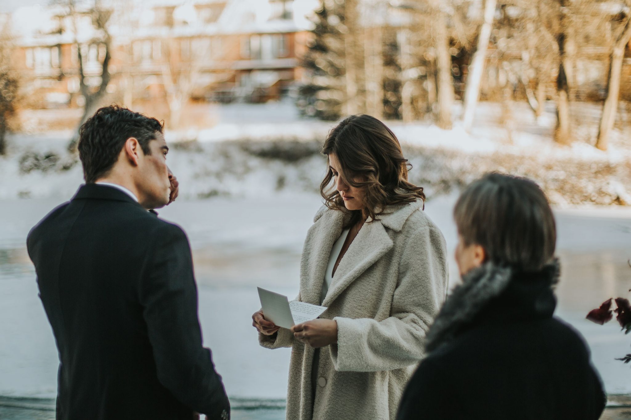 Simple Intimate Calgary Elopemen - wedding featured on Bronte Bride, Elopement Calgary, City Elopement, Simple Wedding