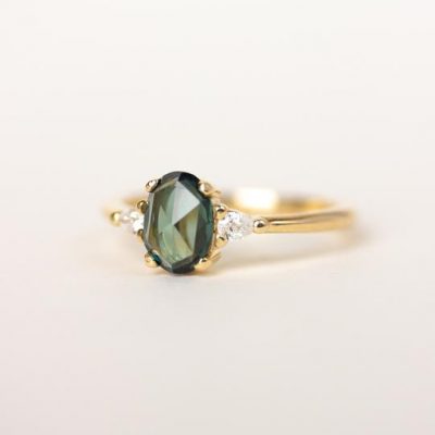 12 Gemstone Engagement Rings We're Crushing On From Evorden | Brontë Bride