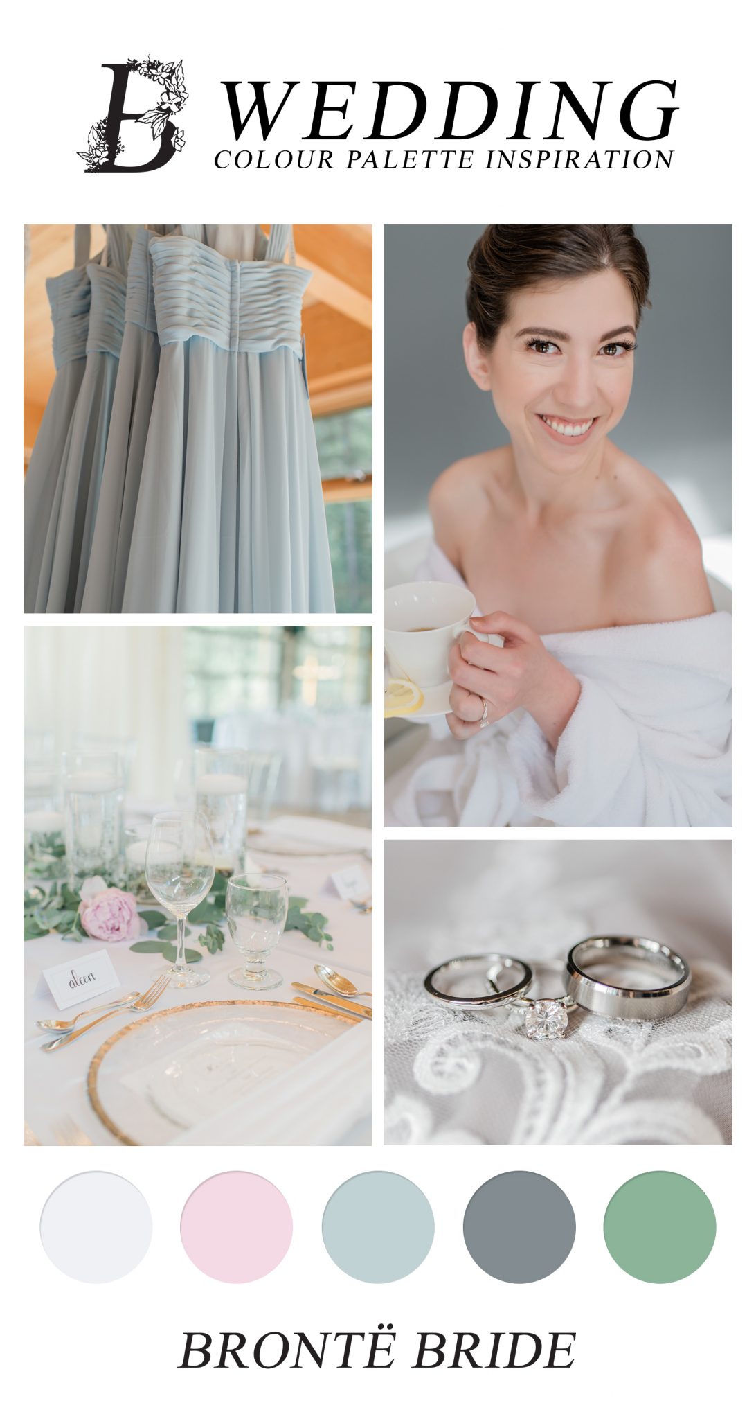 Lovely Blush & Blue Wedding at Azuridge Estate Hotel - Modern Wedding Inspiration