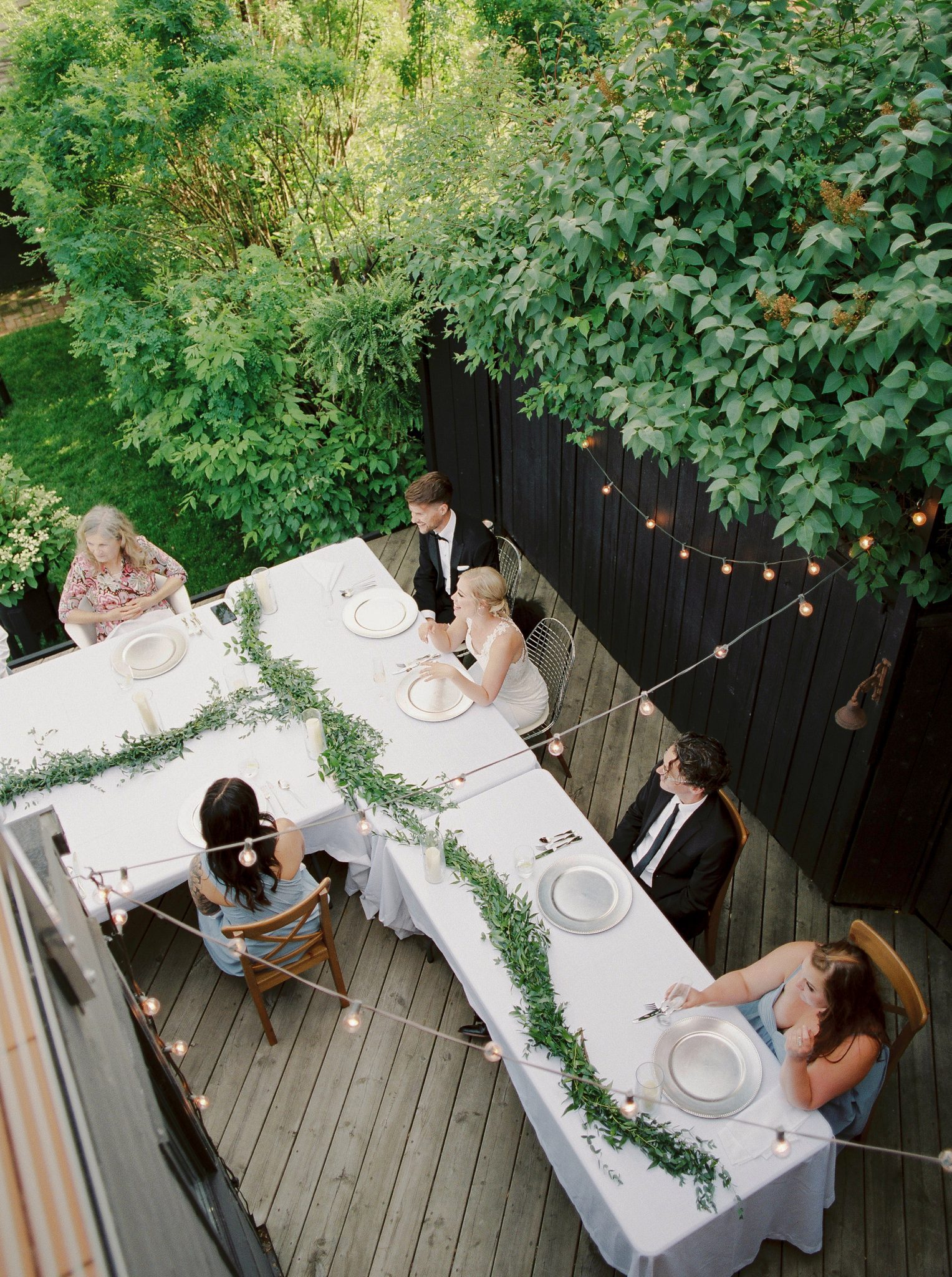 Backyard Wedding in Edmonton Alberta - featured on the Bronte Bride Blog