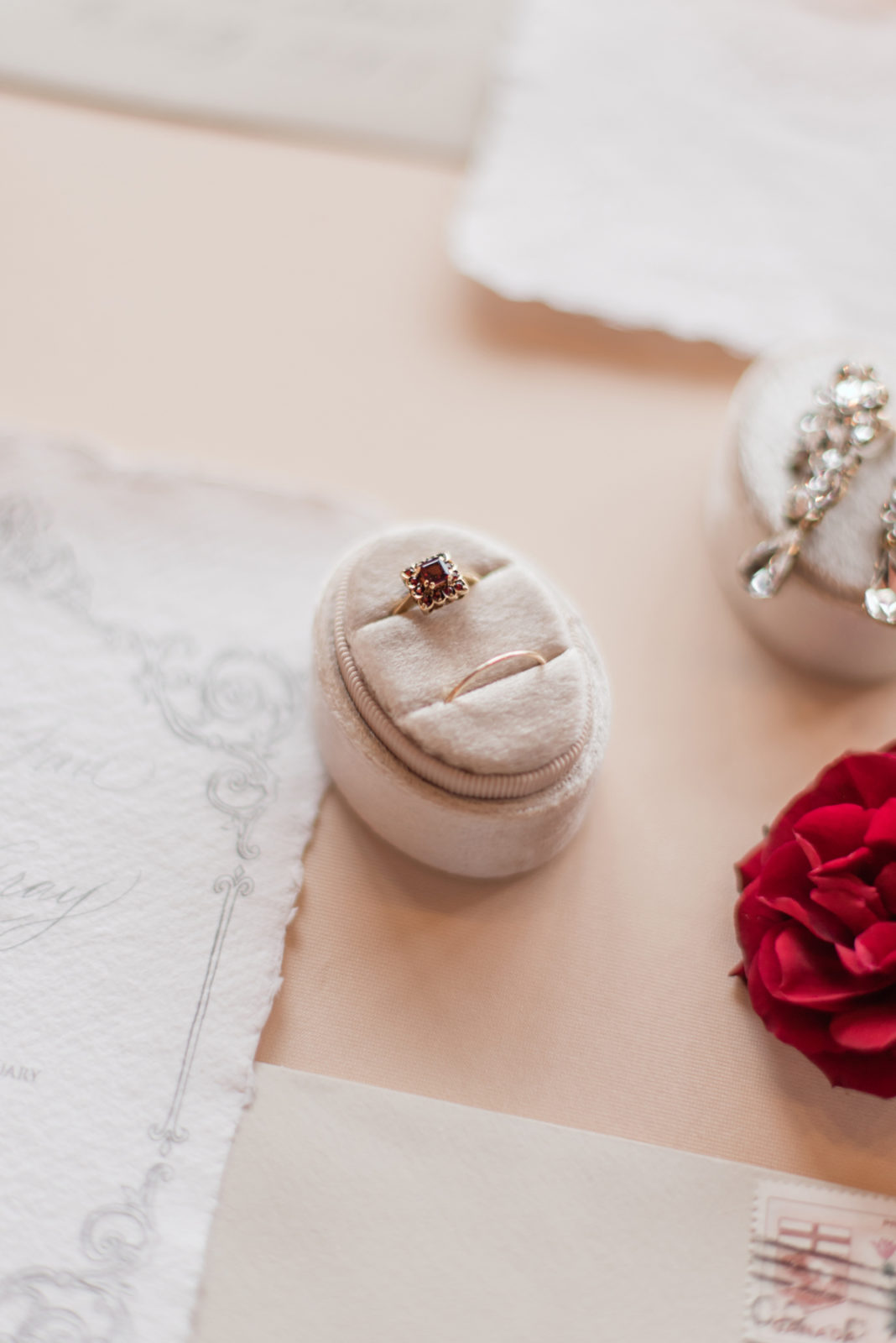 Romantically Regal Bridal Inspiration at the Royale YYC - wedding inspiration featured on Brontë Bride, engagement ring