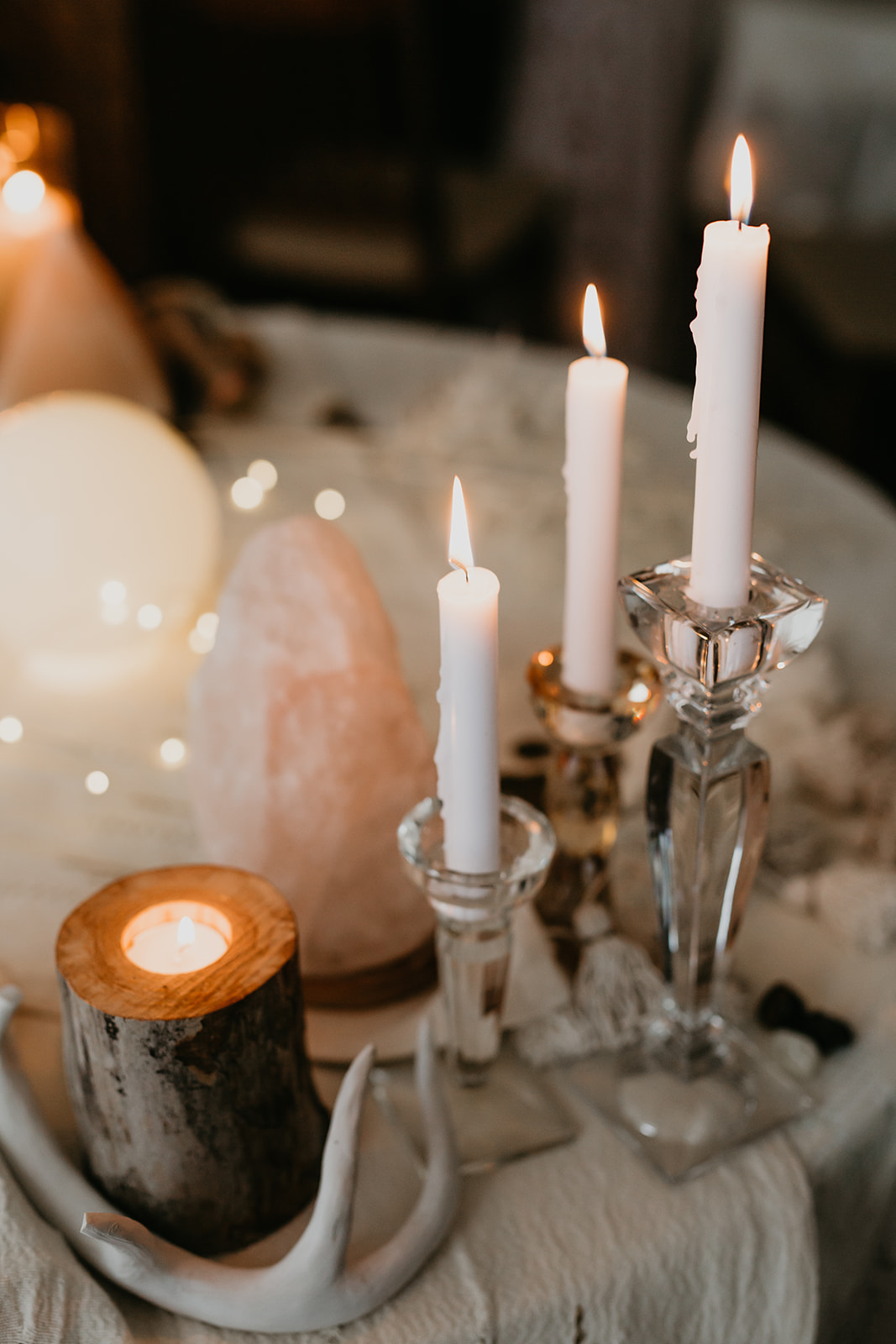 The Oracle at Conquist House // A Haunted Halloween Inspiration Shoot - featured on Bronte Bride
