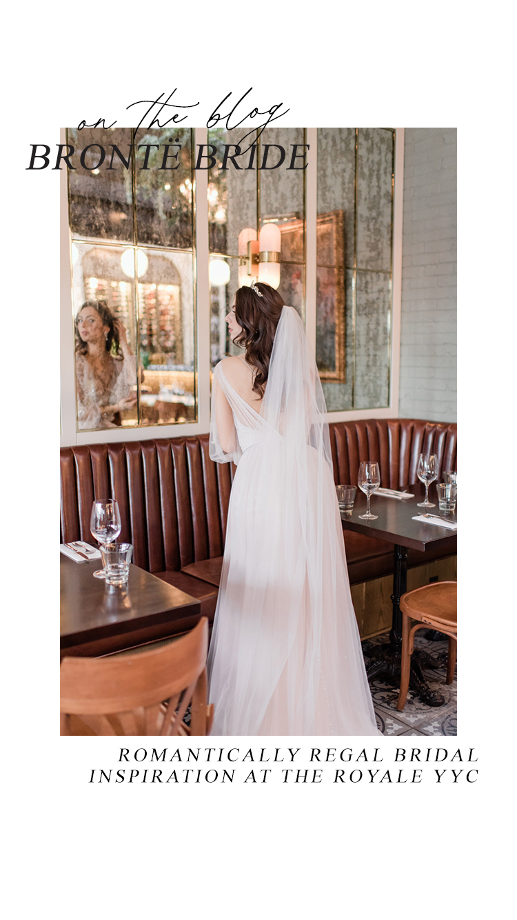 Romantically Regal Bridal Inspiration at the Royale YYC