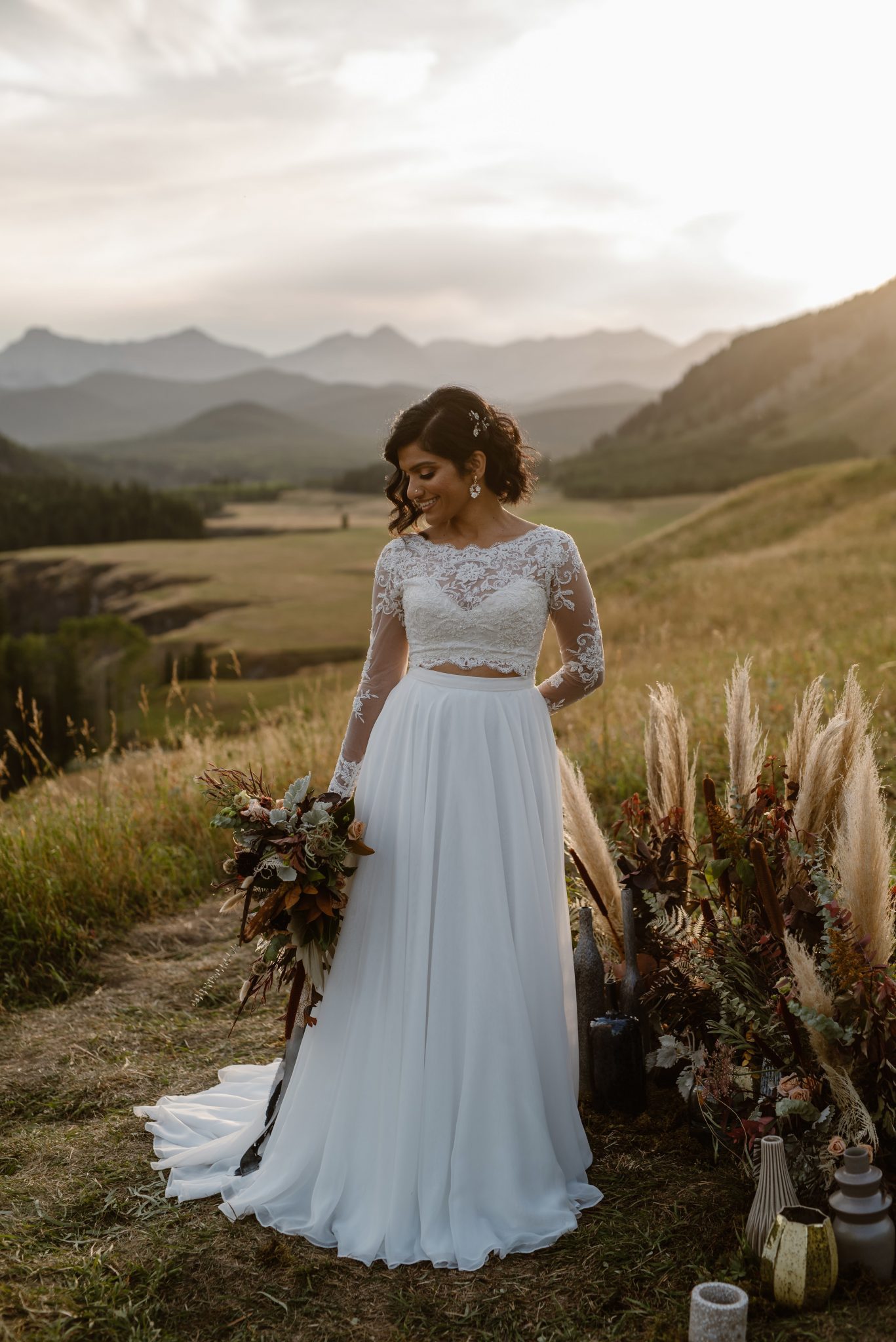 wedding inspiration, bridal gown, eclectic wedding