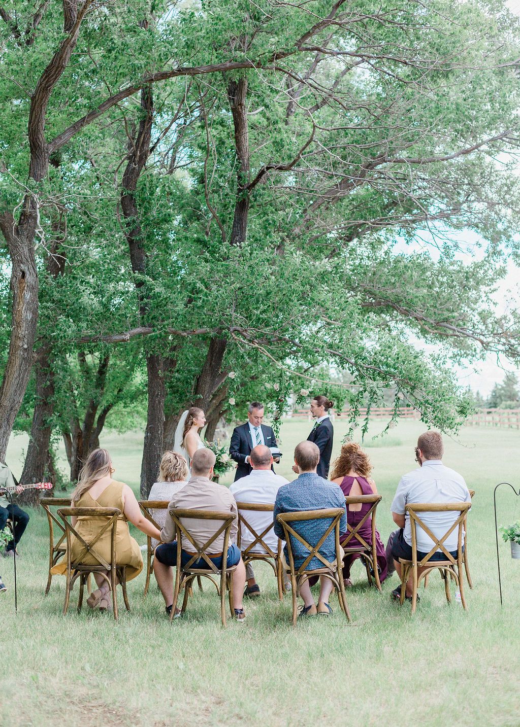 Intimate Wild Flower Wedding - intimate wedding, outdoor wedding ceremony
