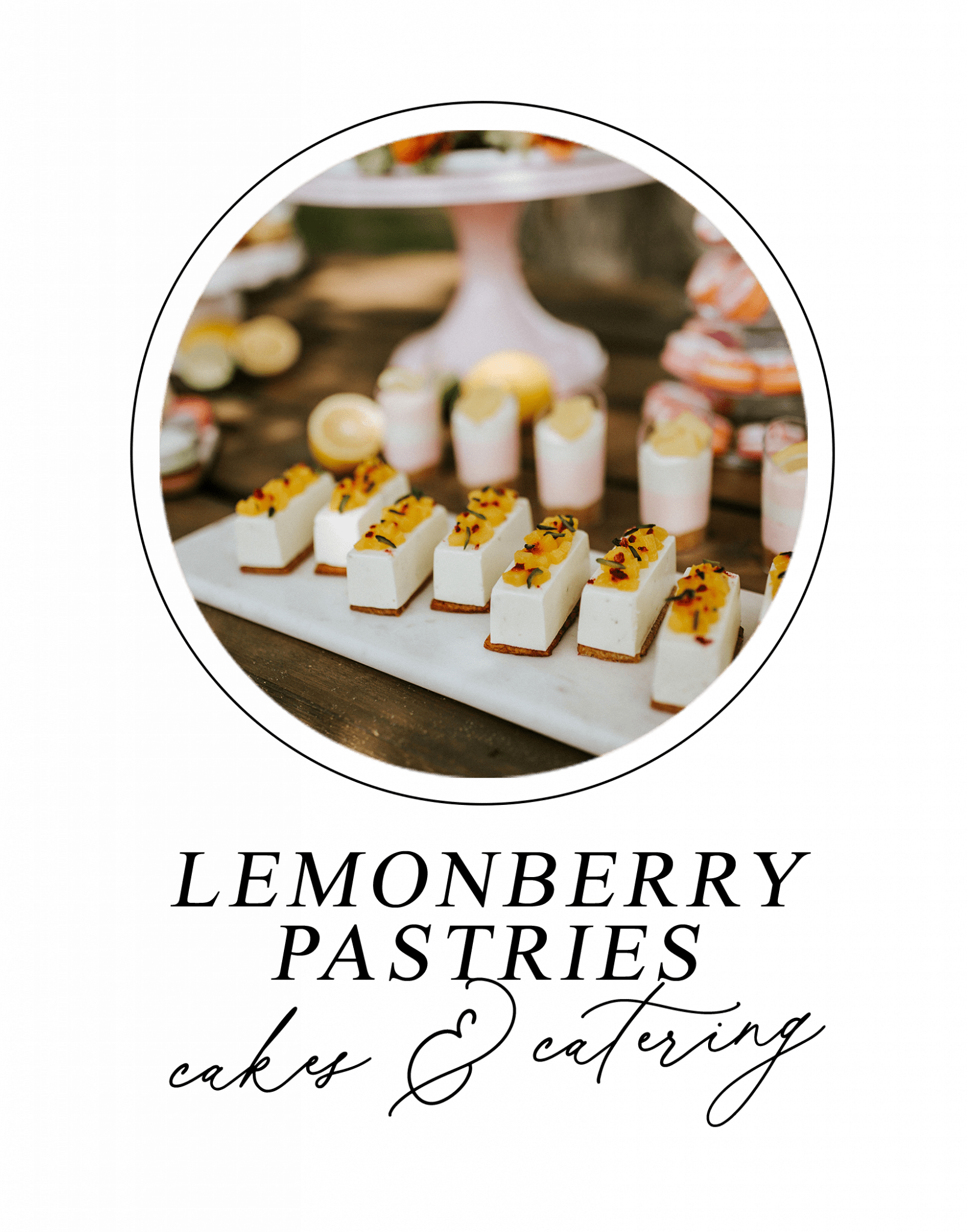 Brontë Bride Community // Canadian Wedding Vendors - Lemonberry Pastries, Calgary Wedding Cakes and Desserts