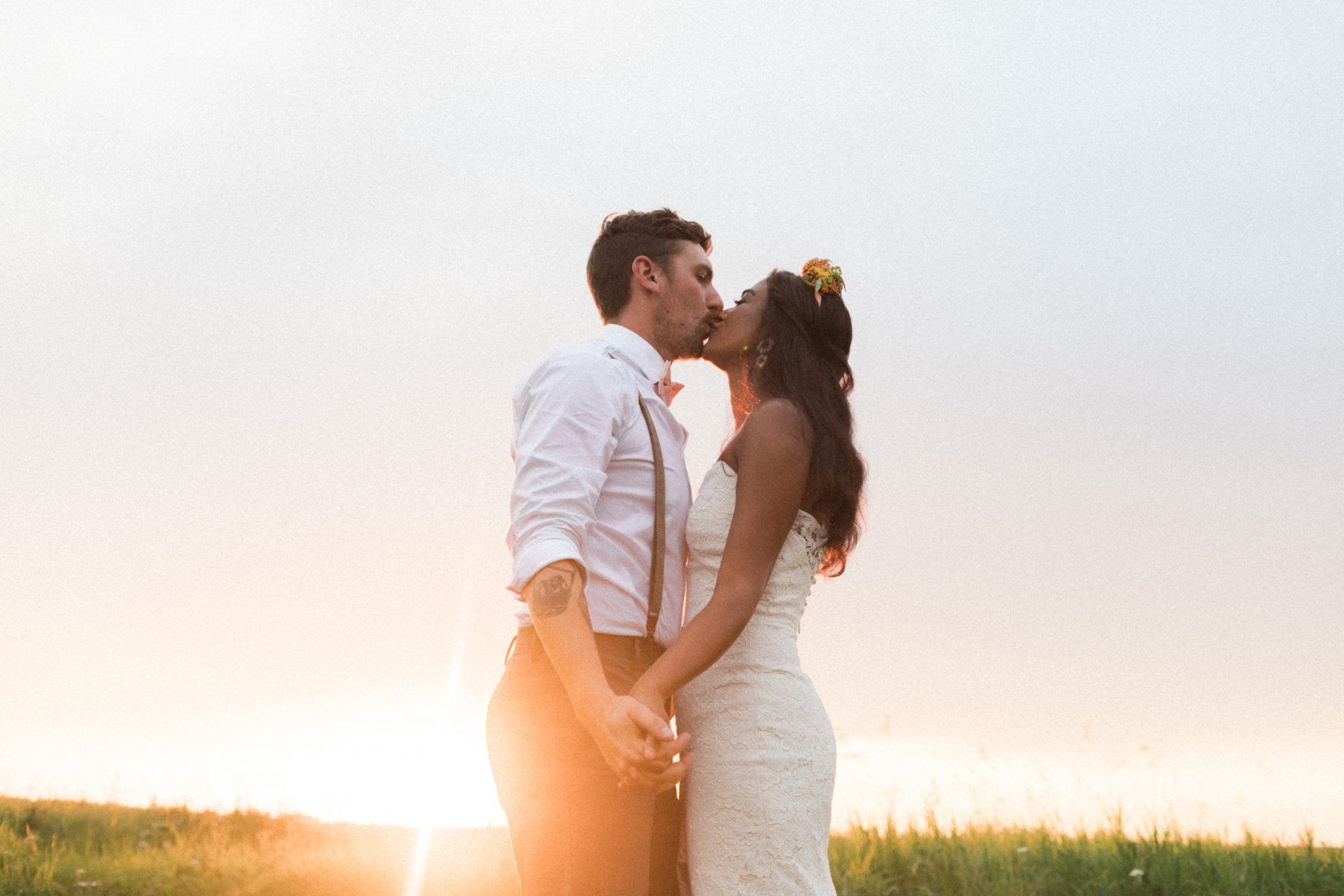 Sunset garden inspired wedding at The Gathered
