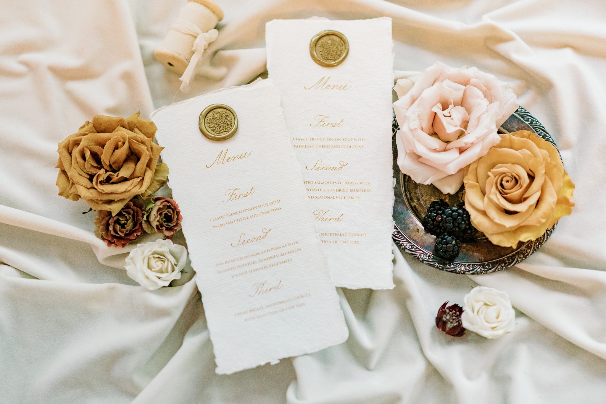 Wedding stationery for romantic and enchanting wedding inspiration