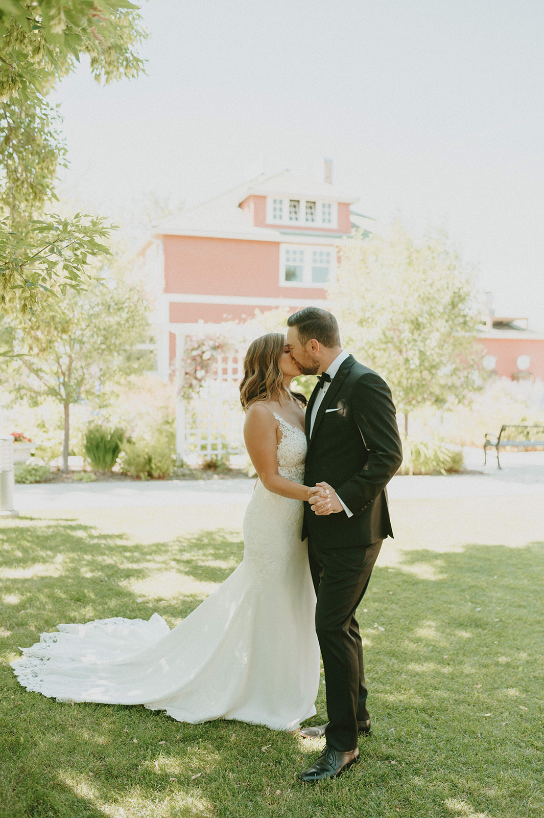 Summer wedding inspiration for the classic couple at this DeanThis Calgary Wedding Ceremony at Deane House Proves that Love is definitely not Cancelled Featured by Brontë Bride House wedding