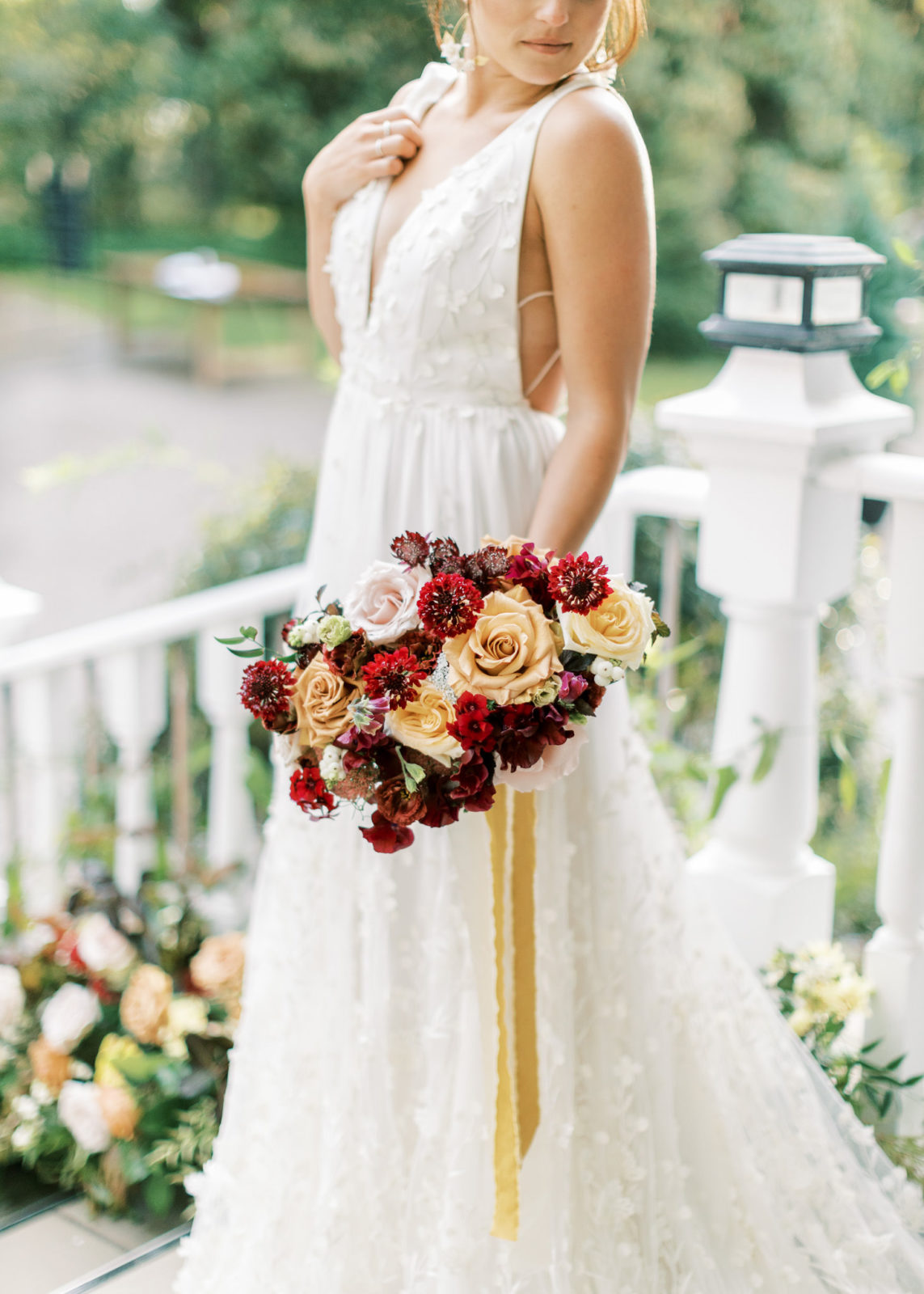 Enchanting Estate Wedding Inspiration With Berry Hues and Honey Accents - featured on the Bronte Bride Blog