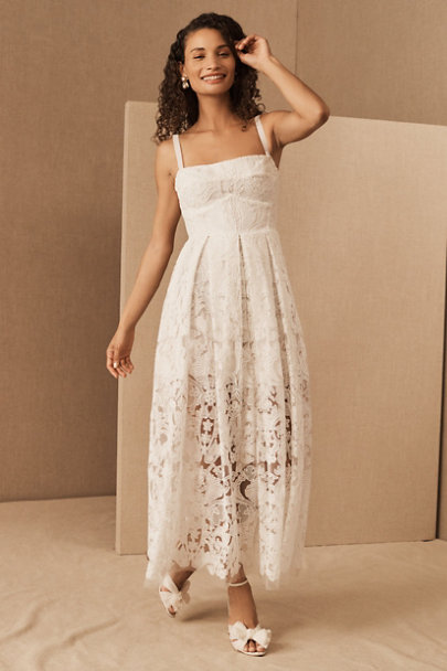 Intimate or civil wedding dress inspiration from BHLDN