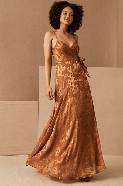 Bridesmaids Dresses for Fall in copper hues by Park & Fifth