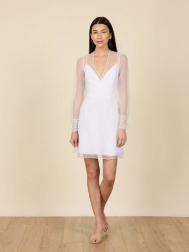 Organza little white dress from Park & Fifth