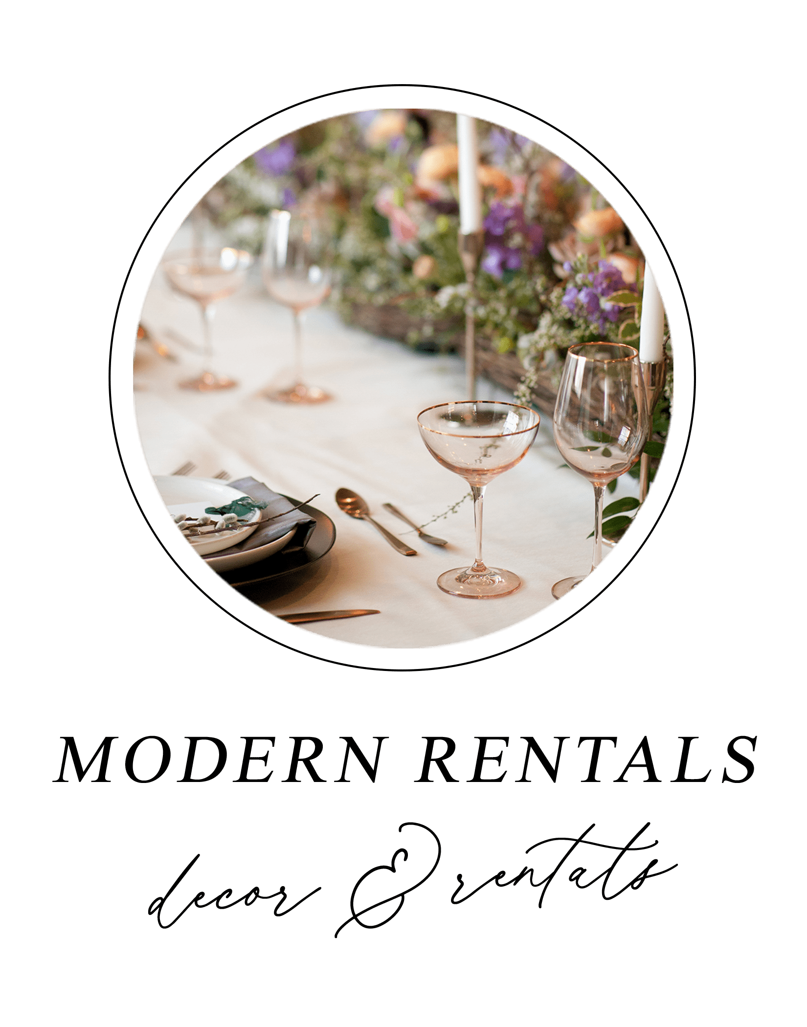 Brontë Bride Community // Canadian Wedding Vendors - Modern Rentals, Calgary Wedding Decor and Rentals