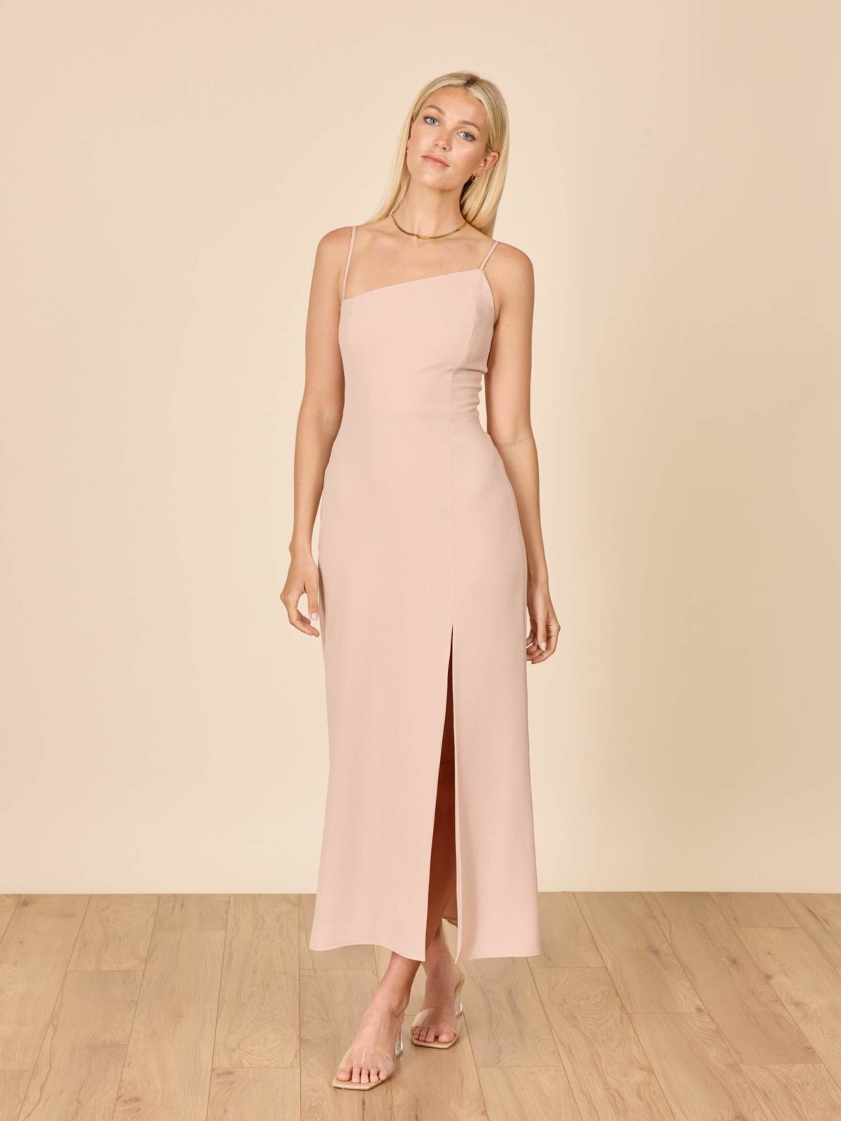 Bridesmaids Dresses for Fall in blush hues