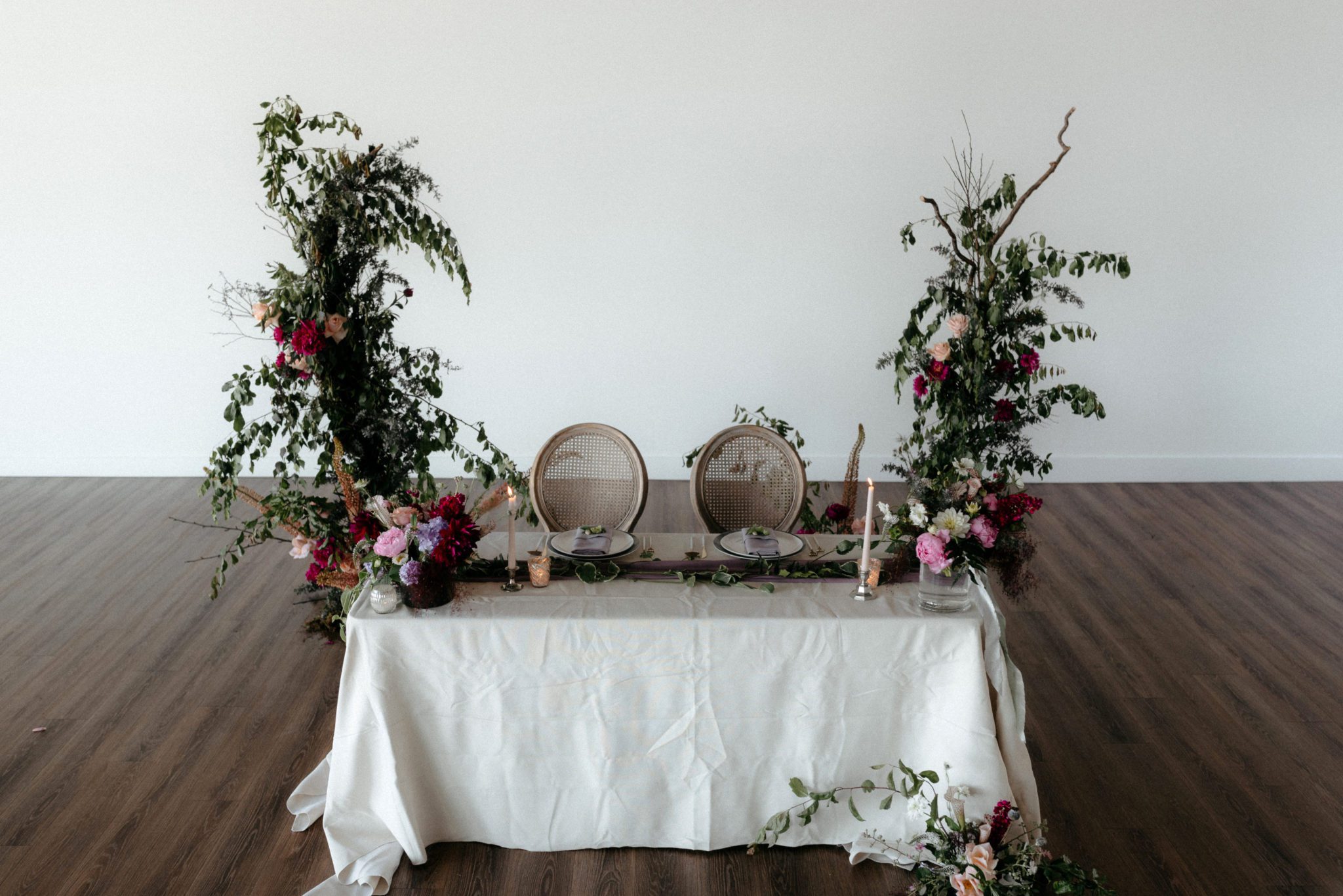The Perfect Fall Pairing of Plum and Olive Hues in this Wallace Venue Wedding Inspiration