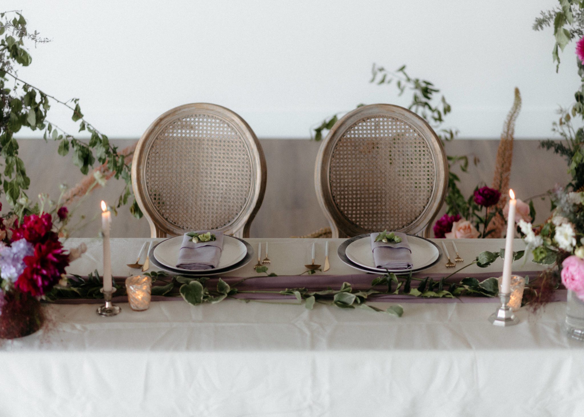 The Perfect Fall Pairing of Plum and Olive Hues in this Wallace Venue Wedding Inspiration