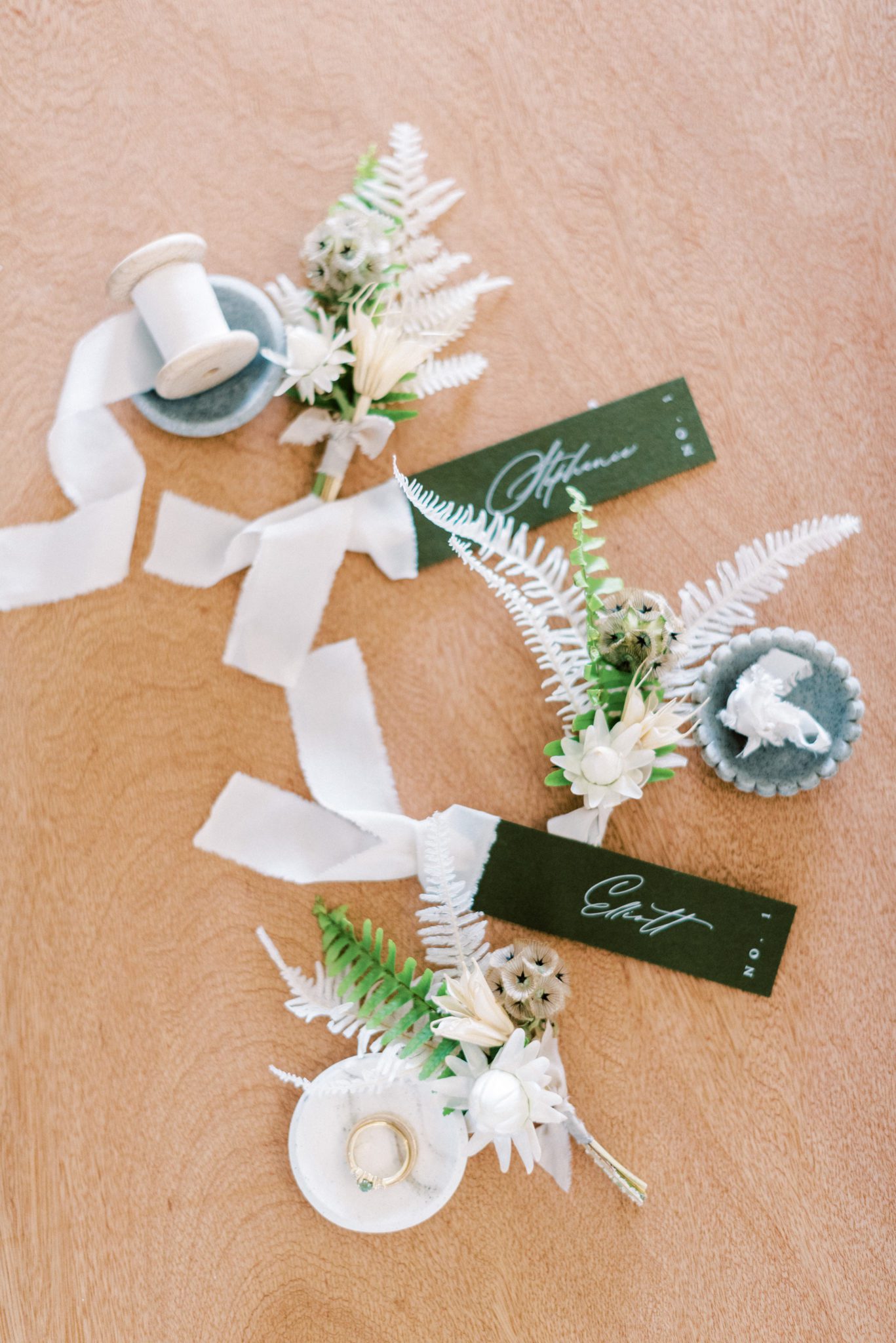 Olive place card inspiration
