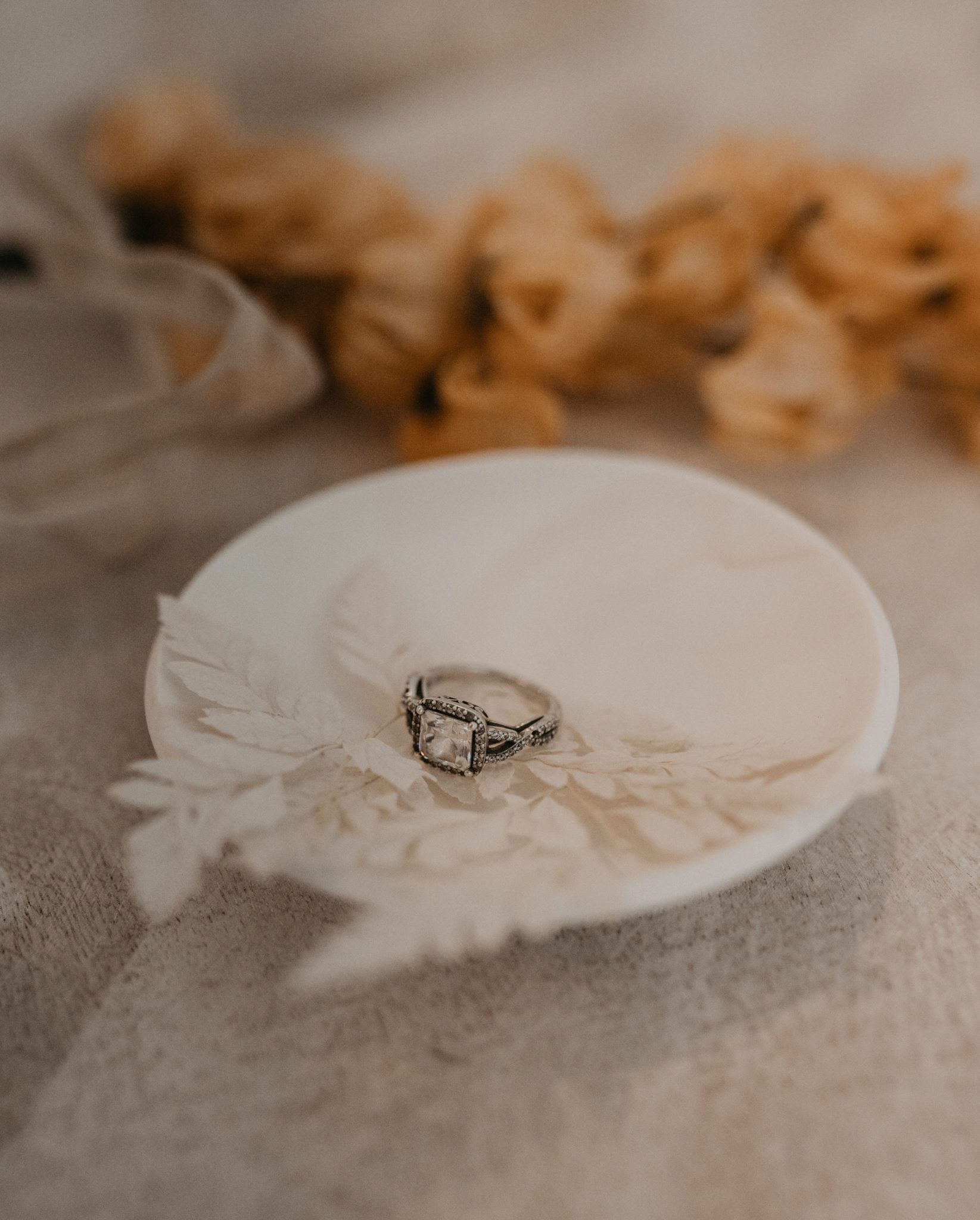 Wedding ring details 