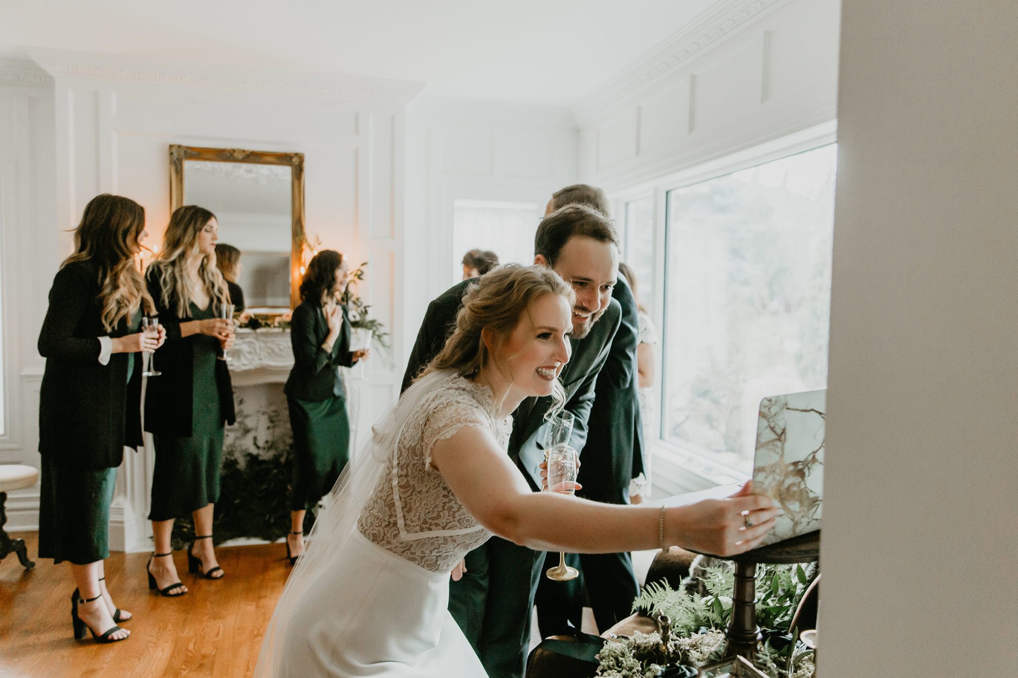 Helpful Tips for Live Streaming Your Wedding Ceremony Featured by Brontë Bride