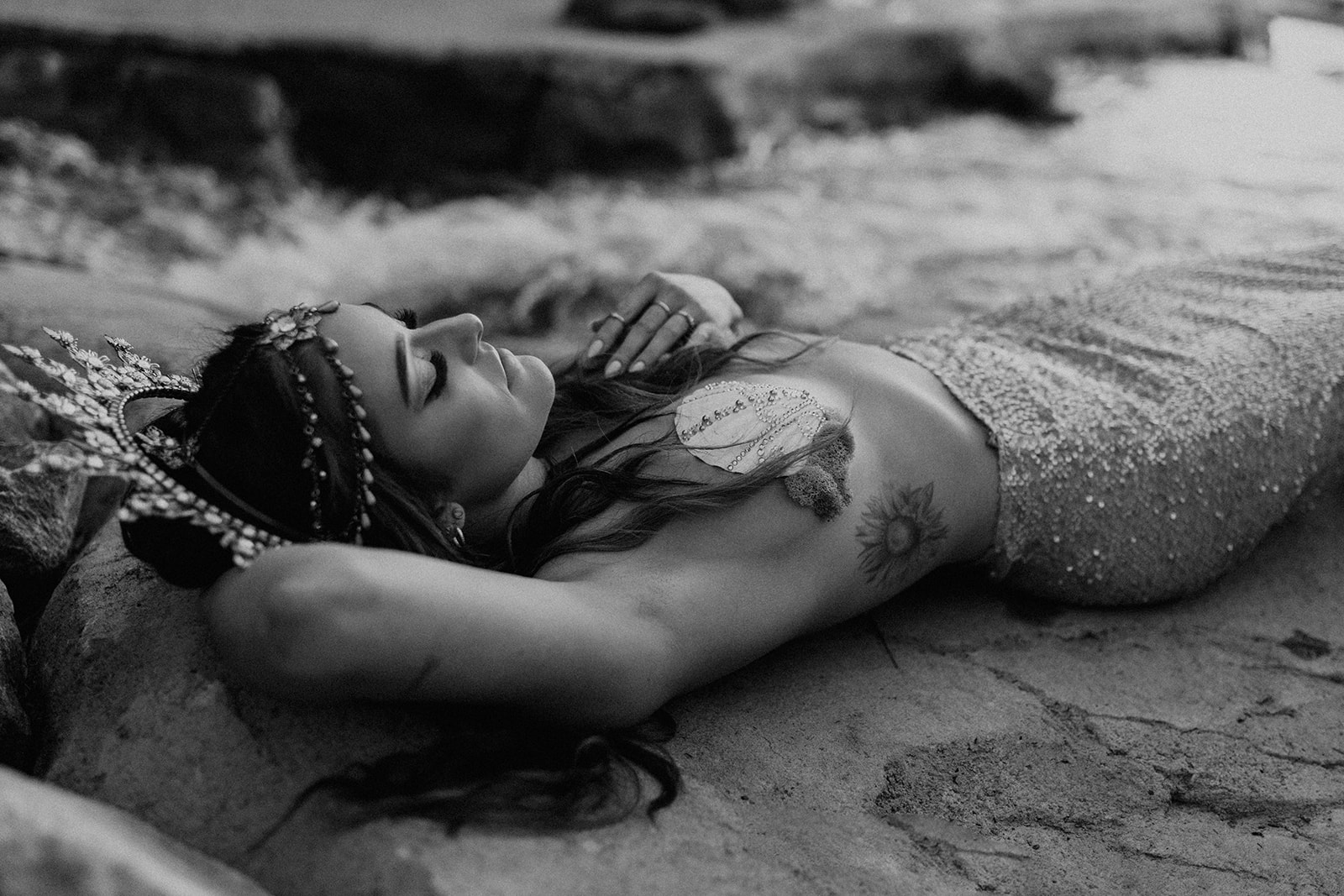 Mermaid inspired photo shoot