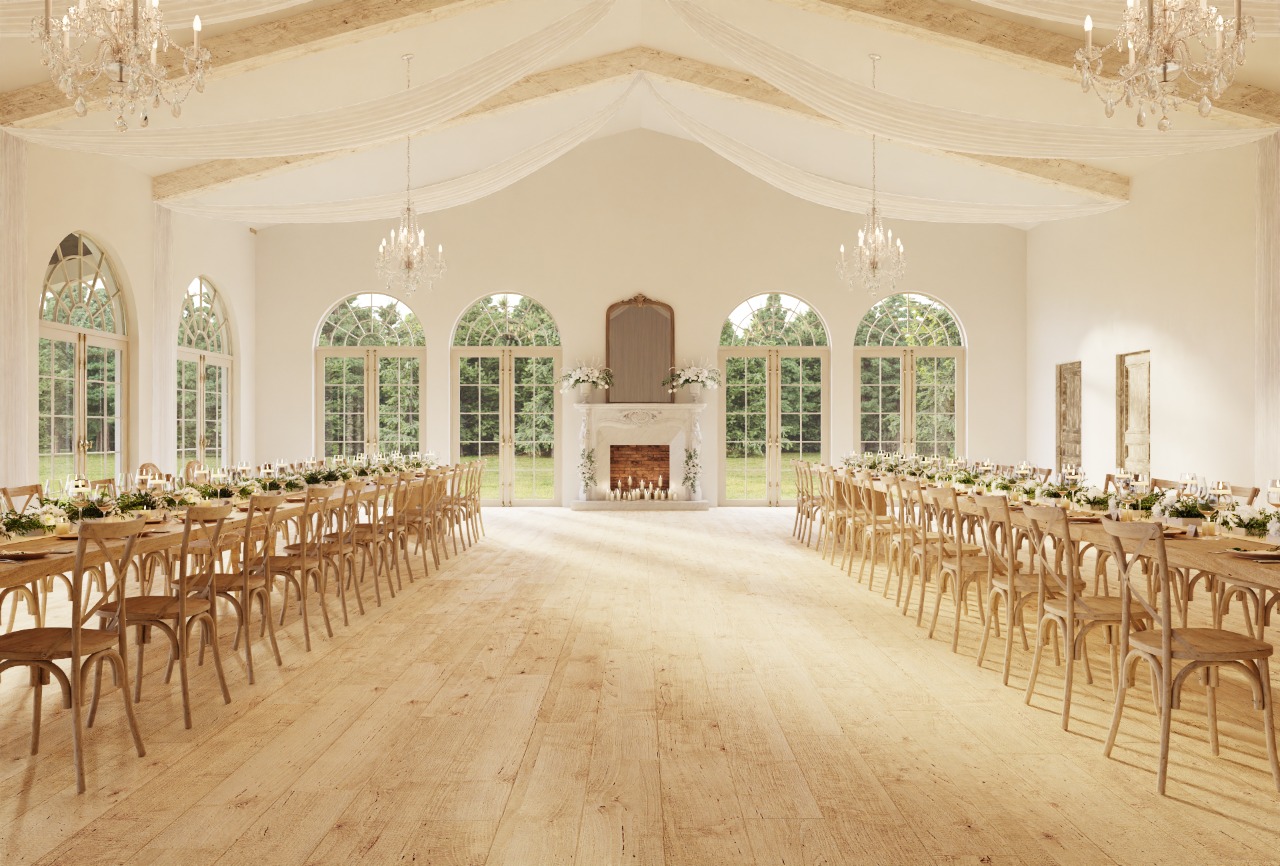 Elegant indoor wedding venue near Spruce Grove Alberta