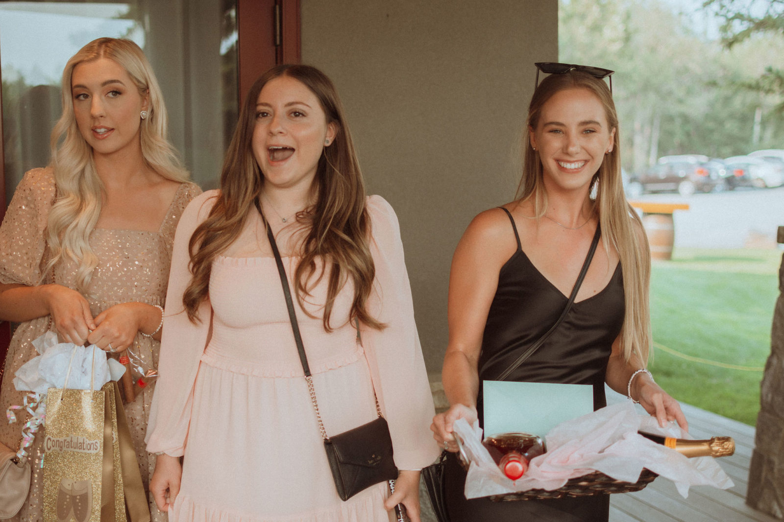 Guests shocked as they arrive at surprise wedding
