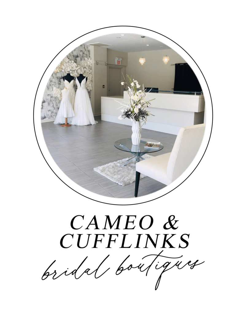 Brontë Bride Community // Canadian Wedding Vendors - Cameo and Cufflinks, Calgary Bridal Boutique