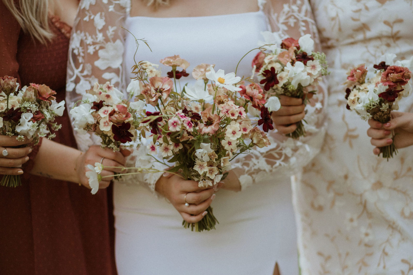 Soft hues for bridal bouquet, cottage core bridal bouquet