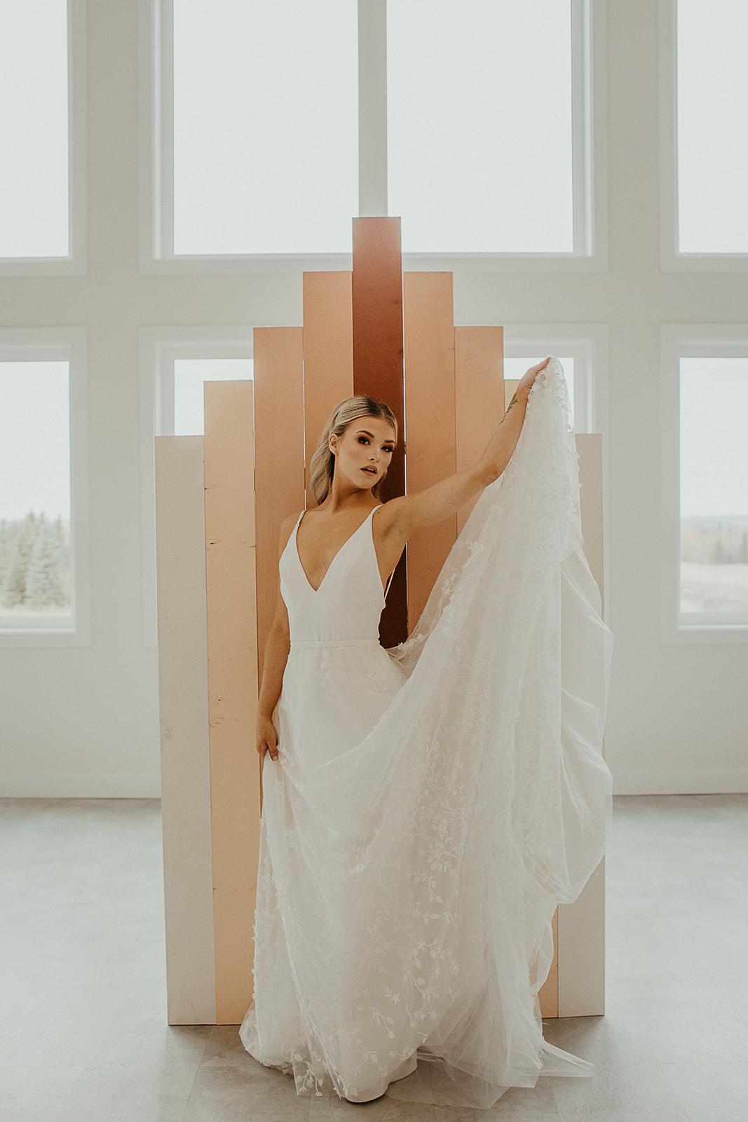 Novia Mia Red Deer bridal gown inspiration. 