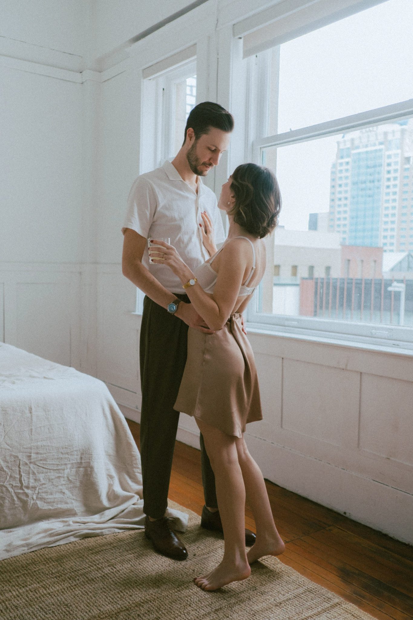 Retro romance and vintage vibes for this styled couple shoot.