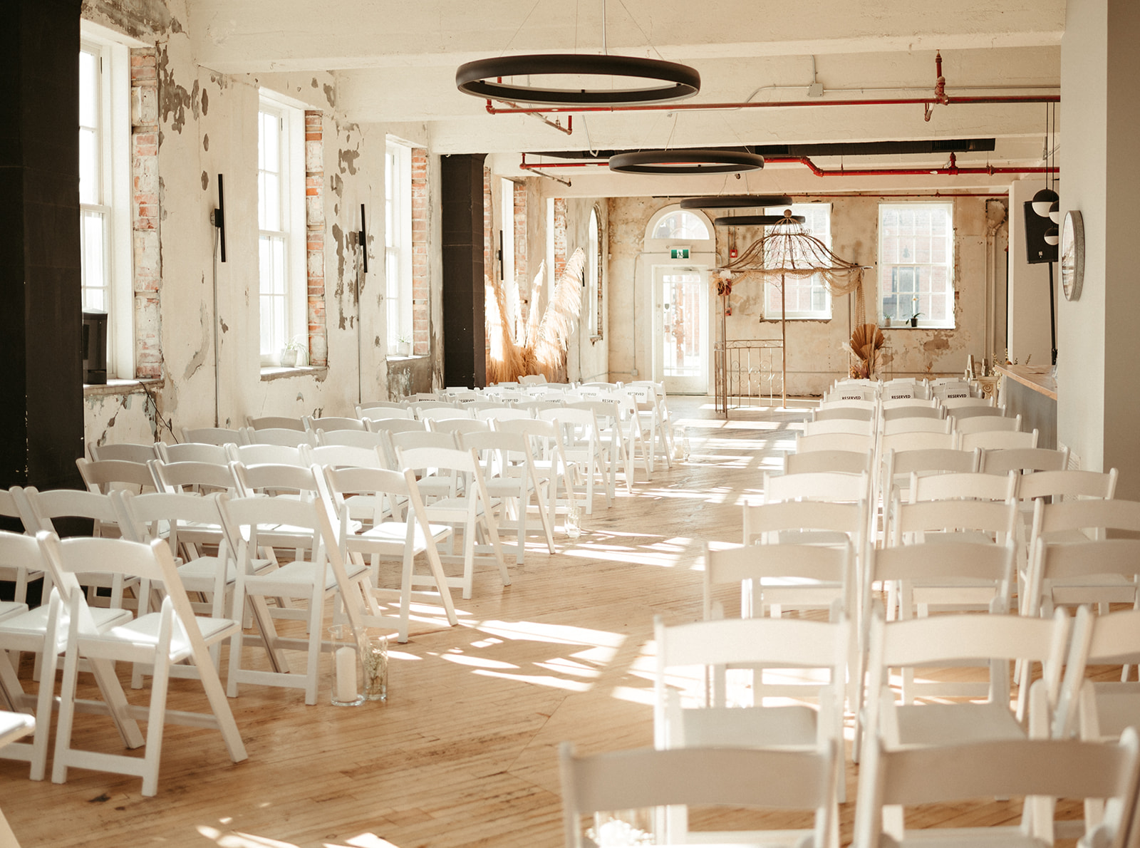 Bright and airy wedding venue with vintage vibes in Saskatoon
