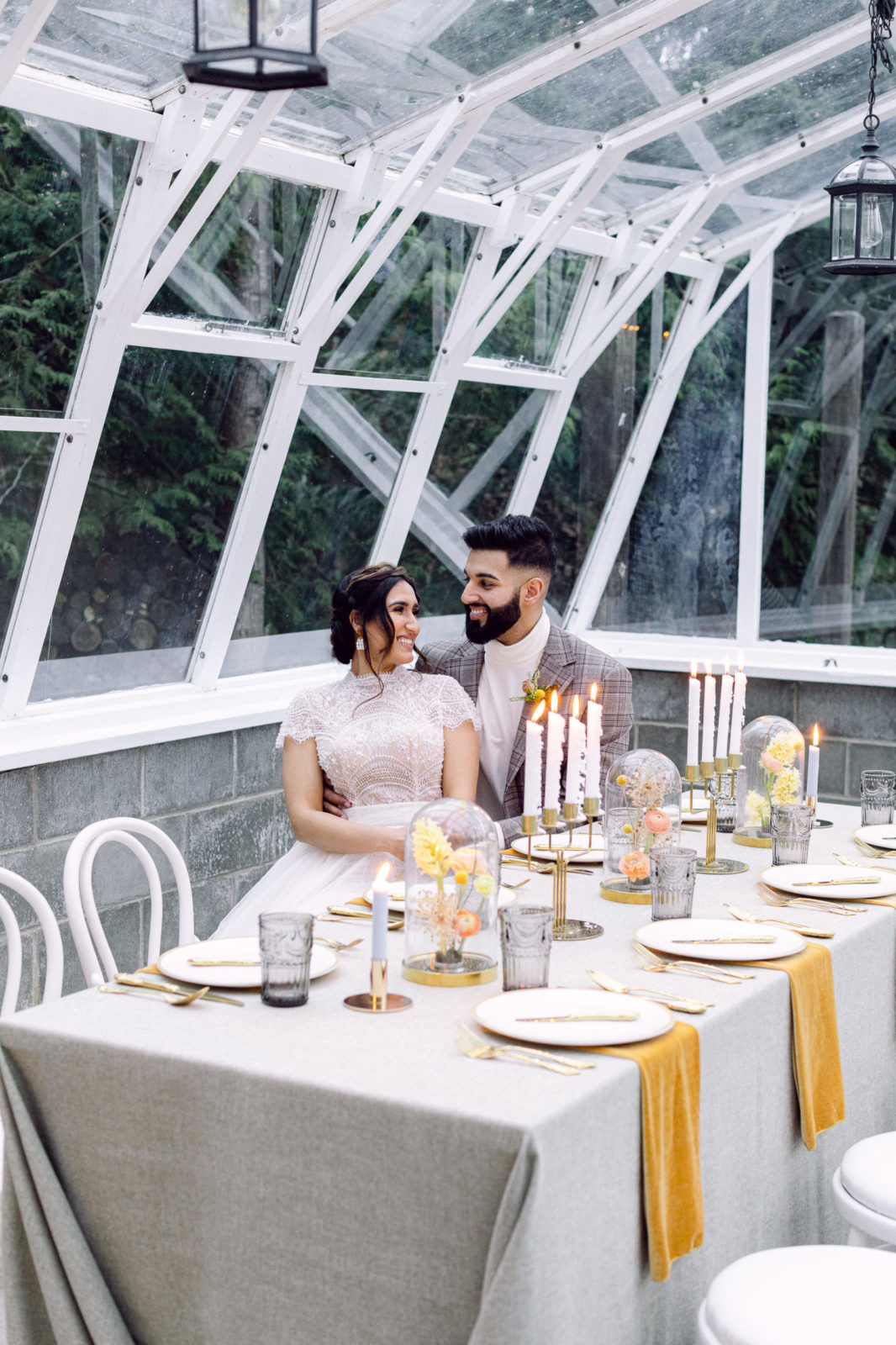 Greenhouse wedding inspiration, location: Abbotsford BC, whimsical, vintage meets modern, fall wedding inspiration,