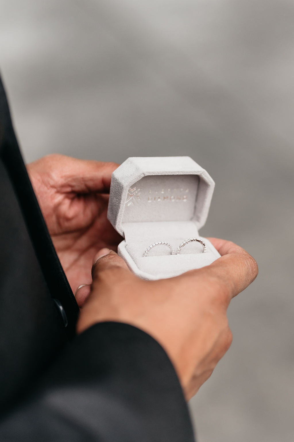 wedding ring exchange, wedding bands, wedding ring box