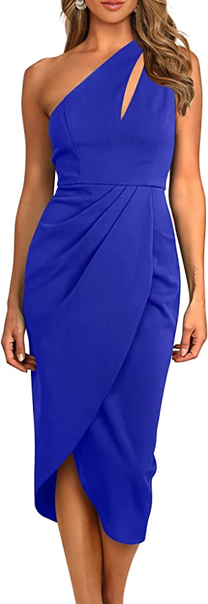 dress cobalt blue bridesmaid dress on Amazon