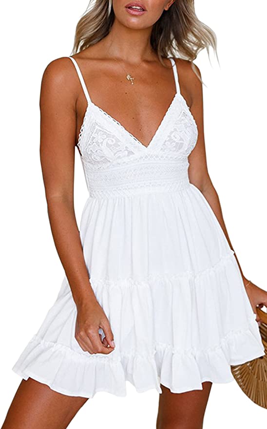Little White Dresses For Your Bridal Shower or Engagement Party | Brontë Bride Blog, white summer dress