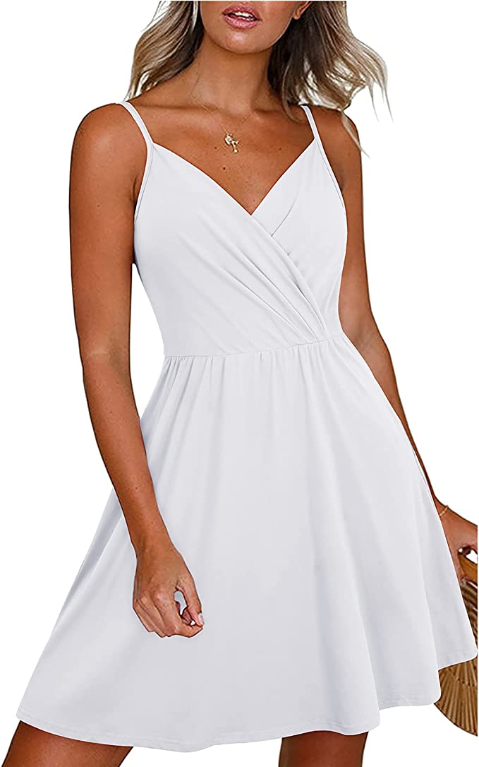 Little White Dresses For Your Bridal Shower or Engagement Party | Brontë Bride Blog, simple white dress for summer