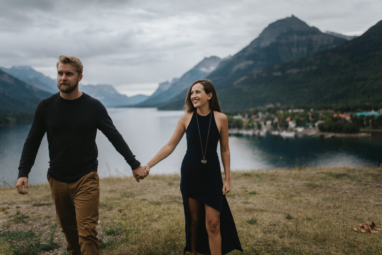 Waterton, Alberta engagement session captured by The Tooth’s Photo + Film
