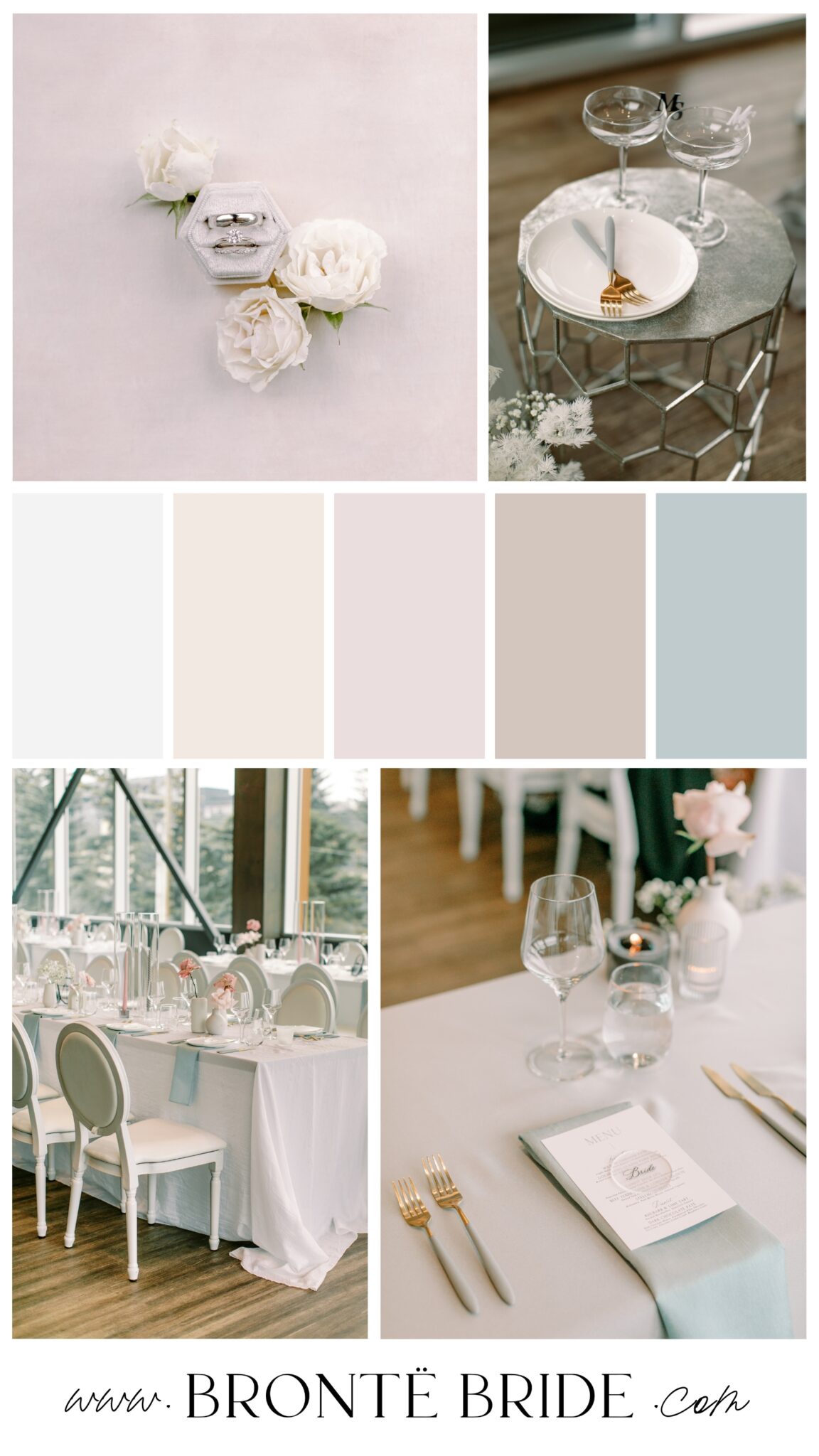 Modern Wedding Colour Palette Inspiration | Canmore wedding