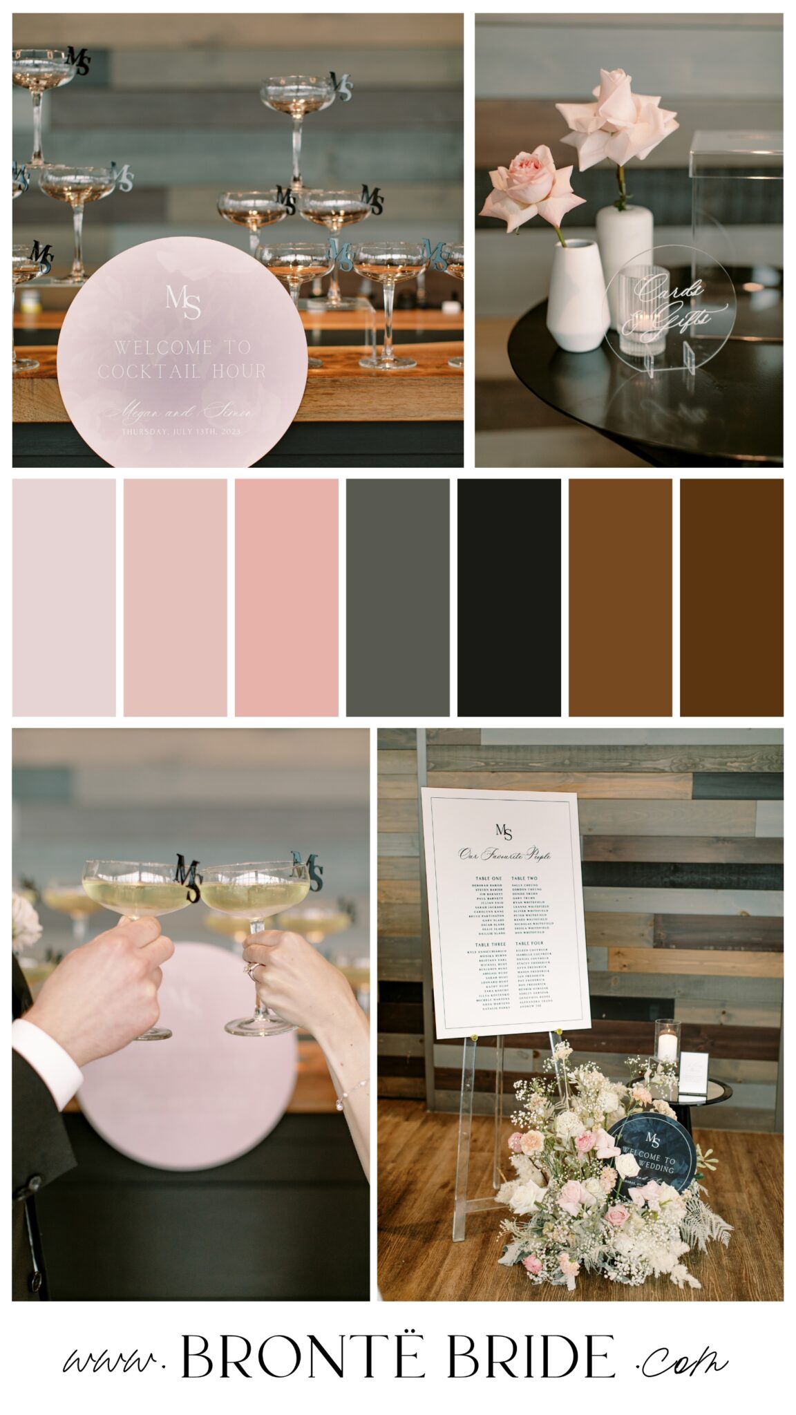 Modern Wedding Colour Palette Inspiration | Canmore wedding