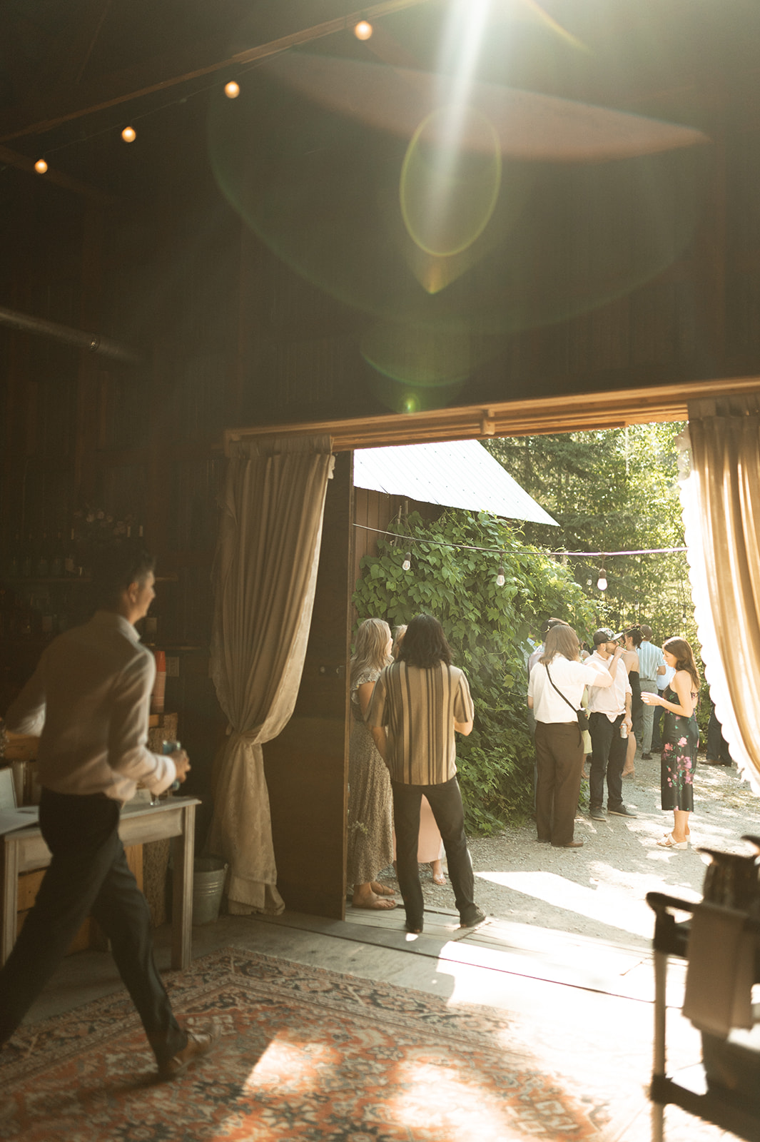 Kootenay Summer Wedding in Golden BC, Cocktail Hour Inspiration