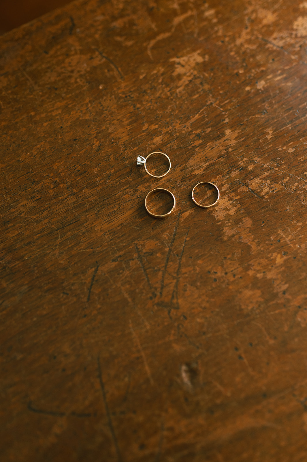 Wedding ring details shot, rustic summer wedding inspiration
