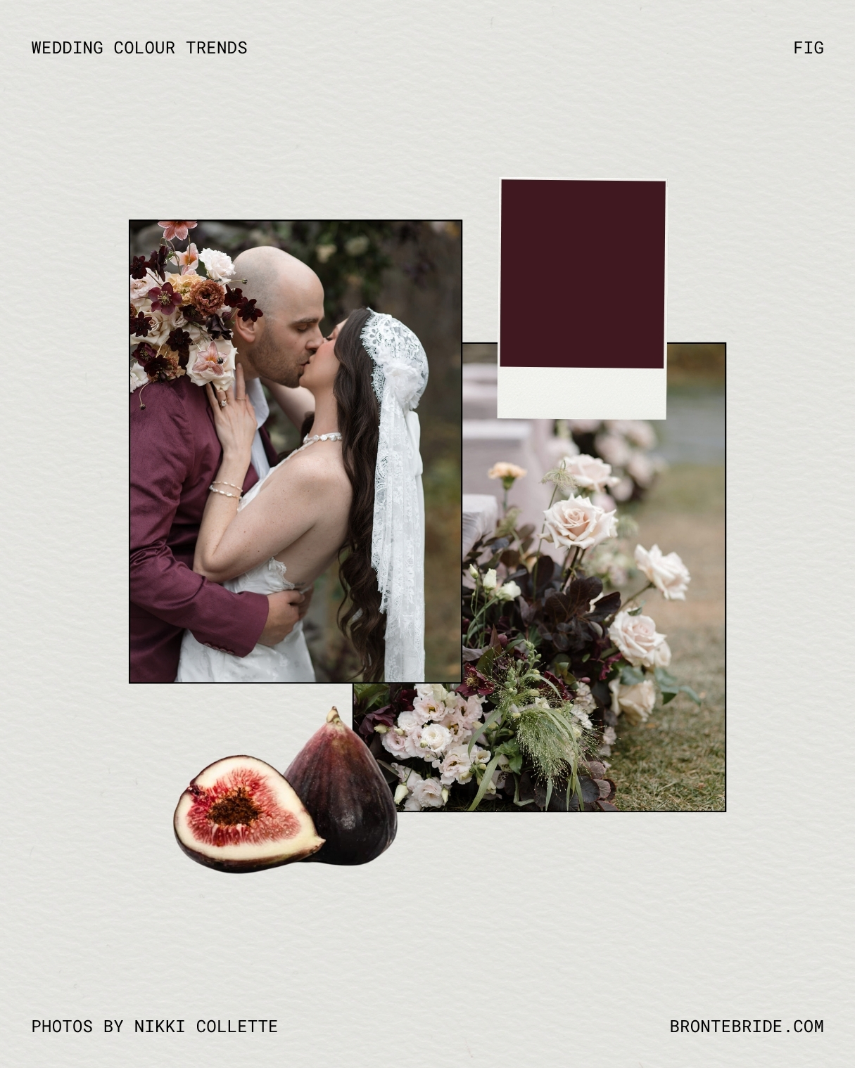 12 Delicious Wedding Colours That Look Good Enough To Eat - FIG