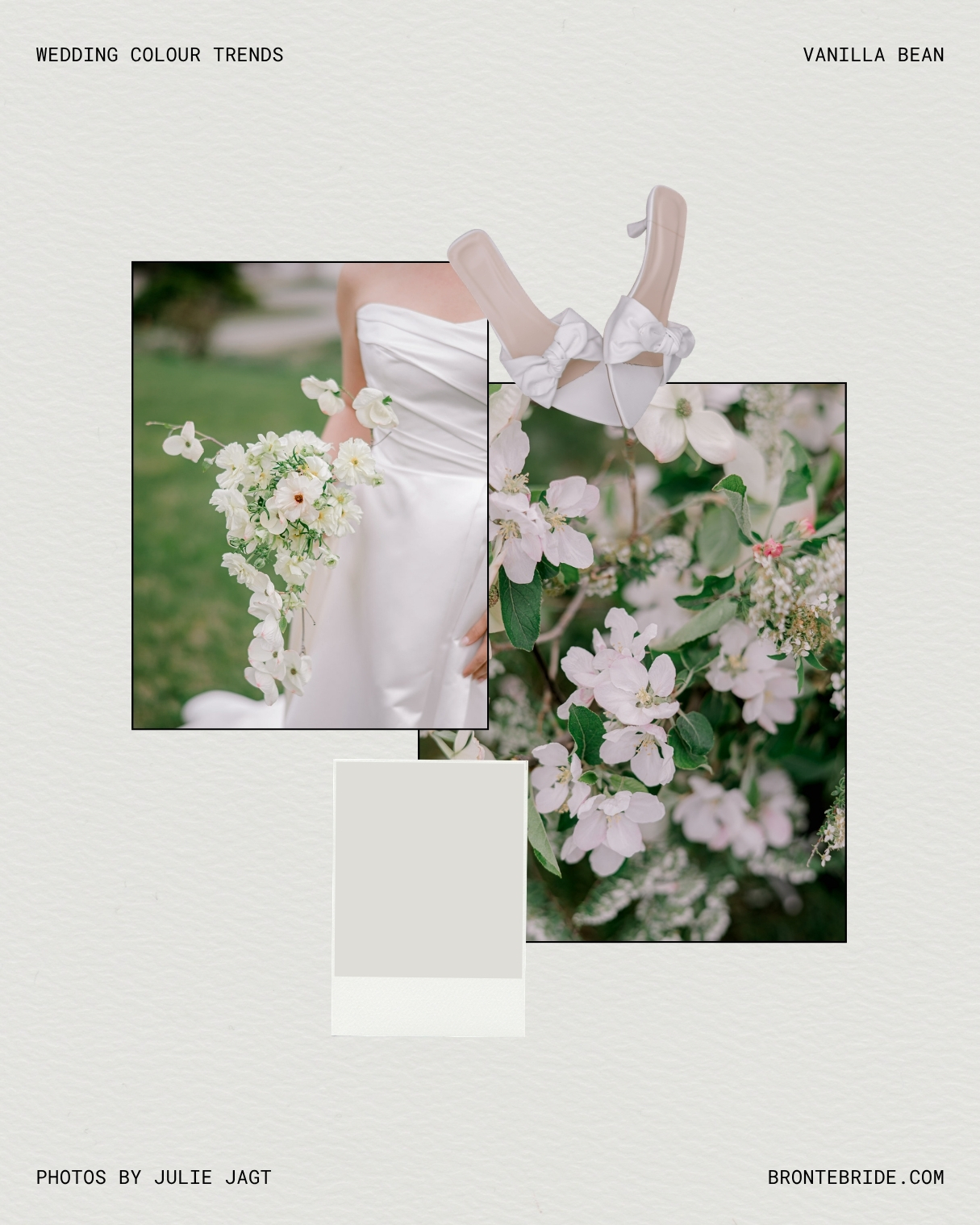 12 Delicious Wedding Colours That Look Good Enough To Eat - VANILLA BEAN